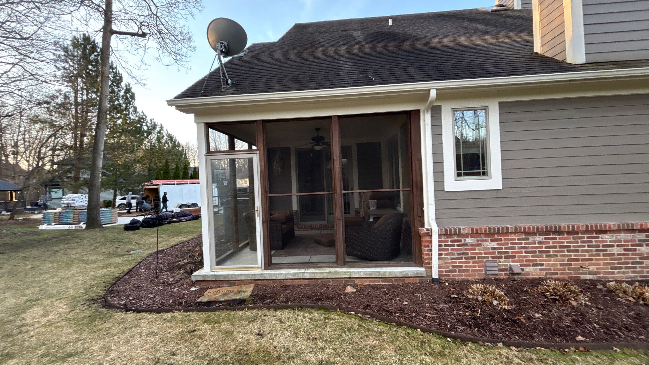 Roof Replacement using CertainTeed Landmark Moire Black by 180 Contractors