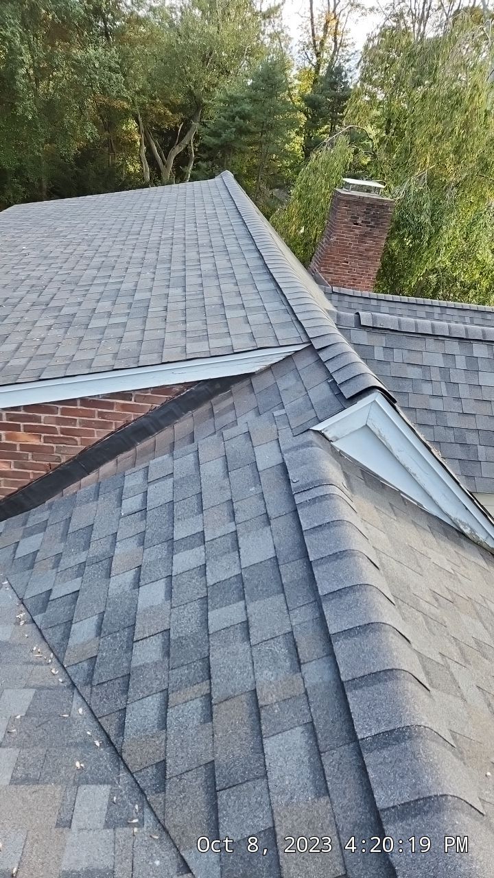 Residential Roofing Installation using Owens Corning TruDefinition Williamsburg gray by A Plus Exterior