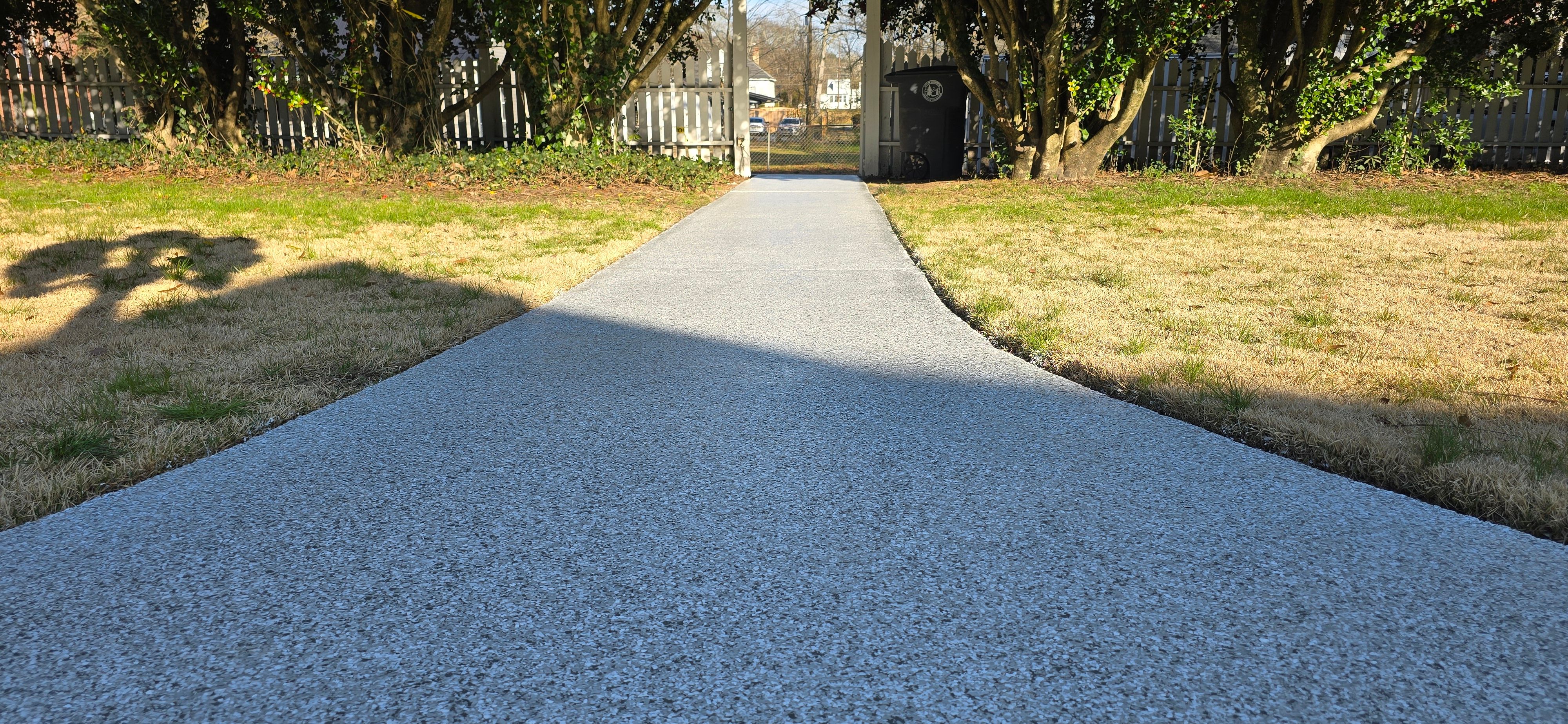 Sidewalk using Silver Bells by Elite Floor Solutions
