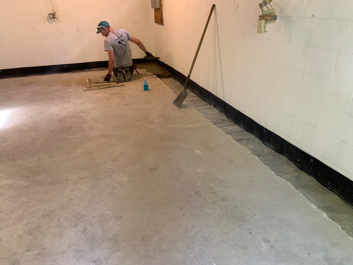 Correcting an Improper Installation for Alan in Chanhassen by Waterproofing Northeast