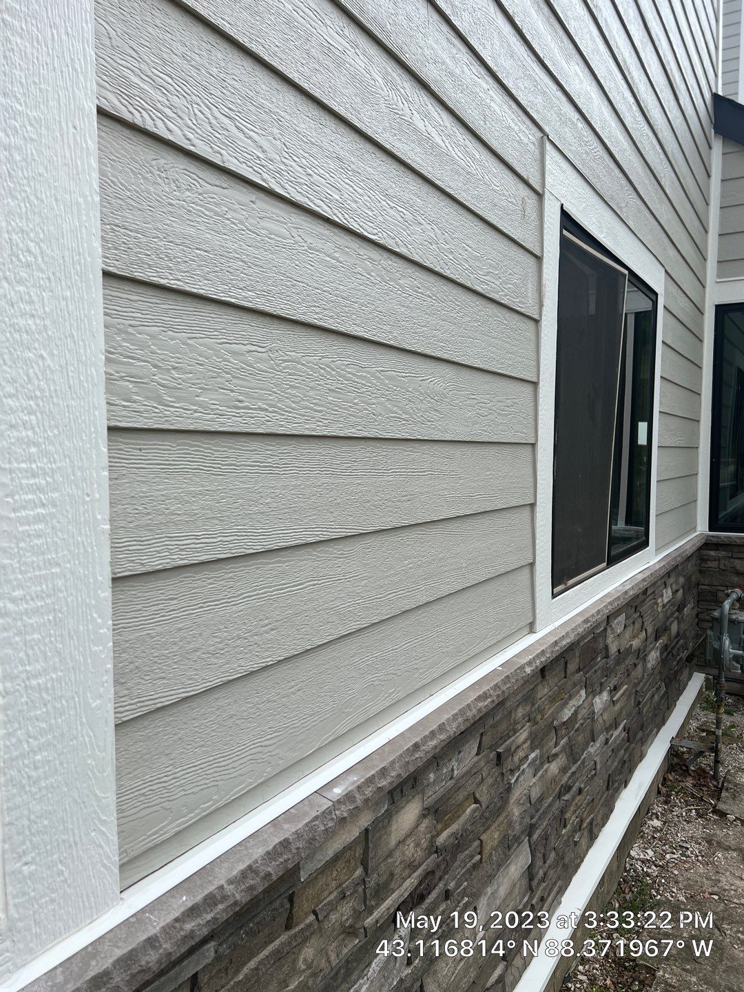 Siding Installation using LP Smart Siding by Total Restoration Services