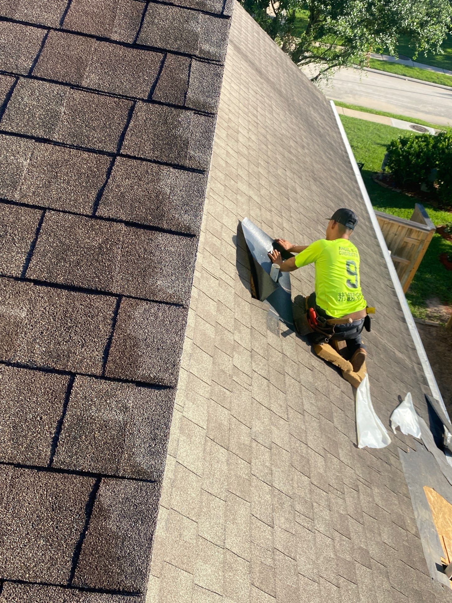 Residential Roofing Repair using Owen's Corning Duration (Lifetime) Shingles by Roof Repair Company