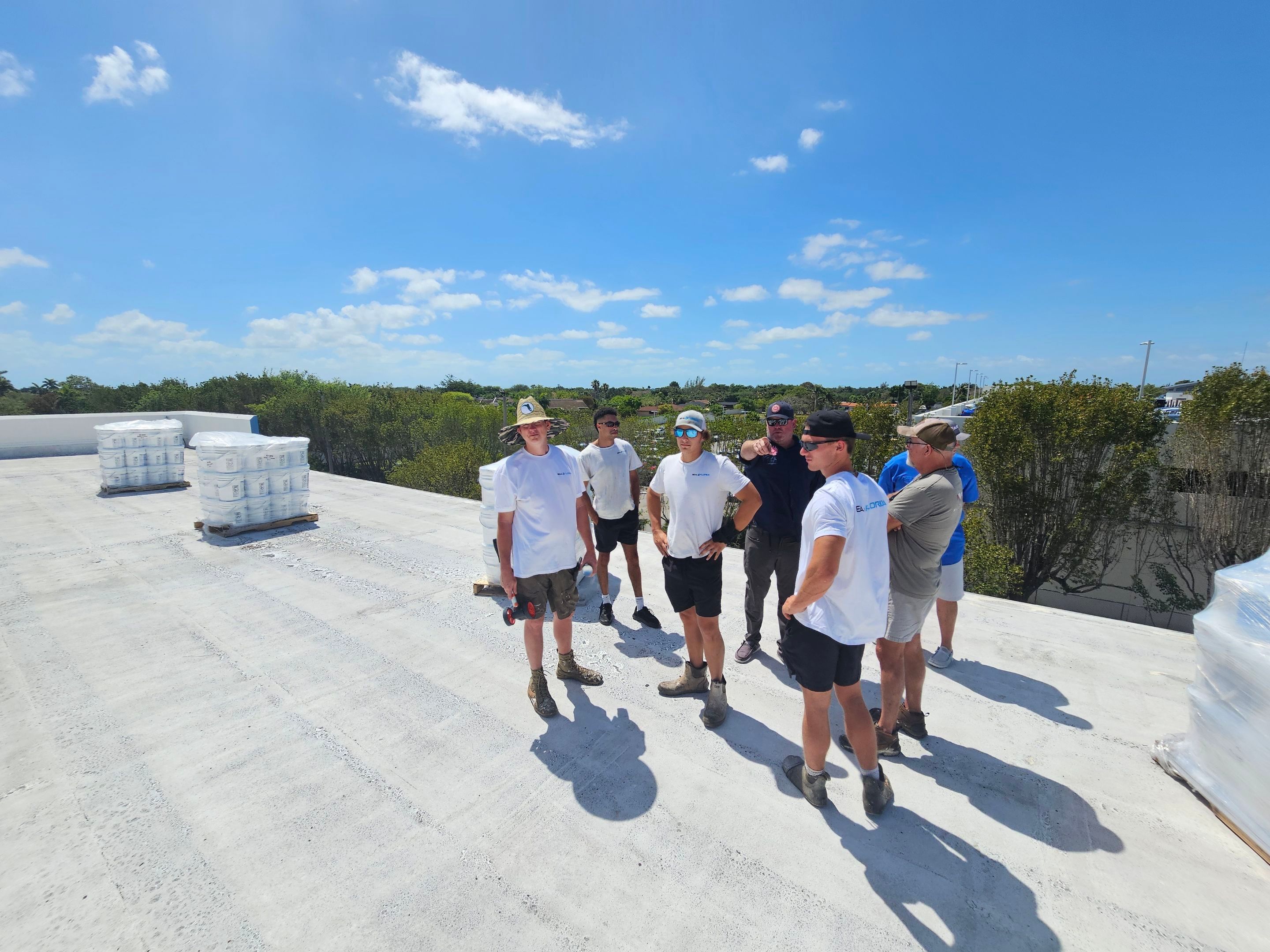 Commercial Roof Coating by First Due Roofing