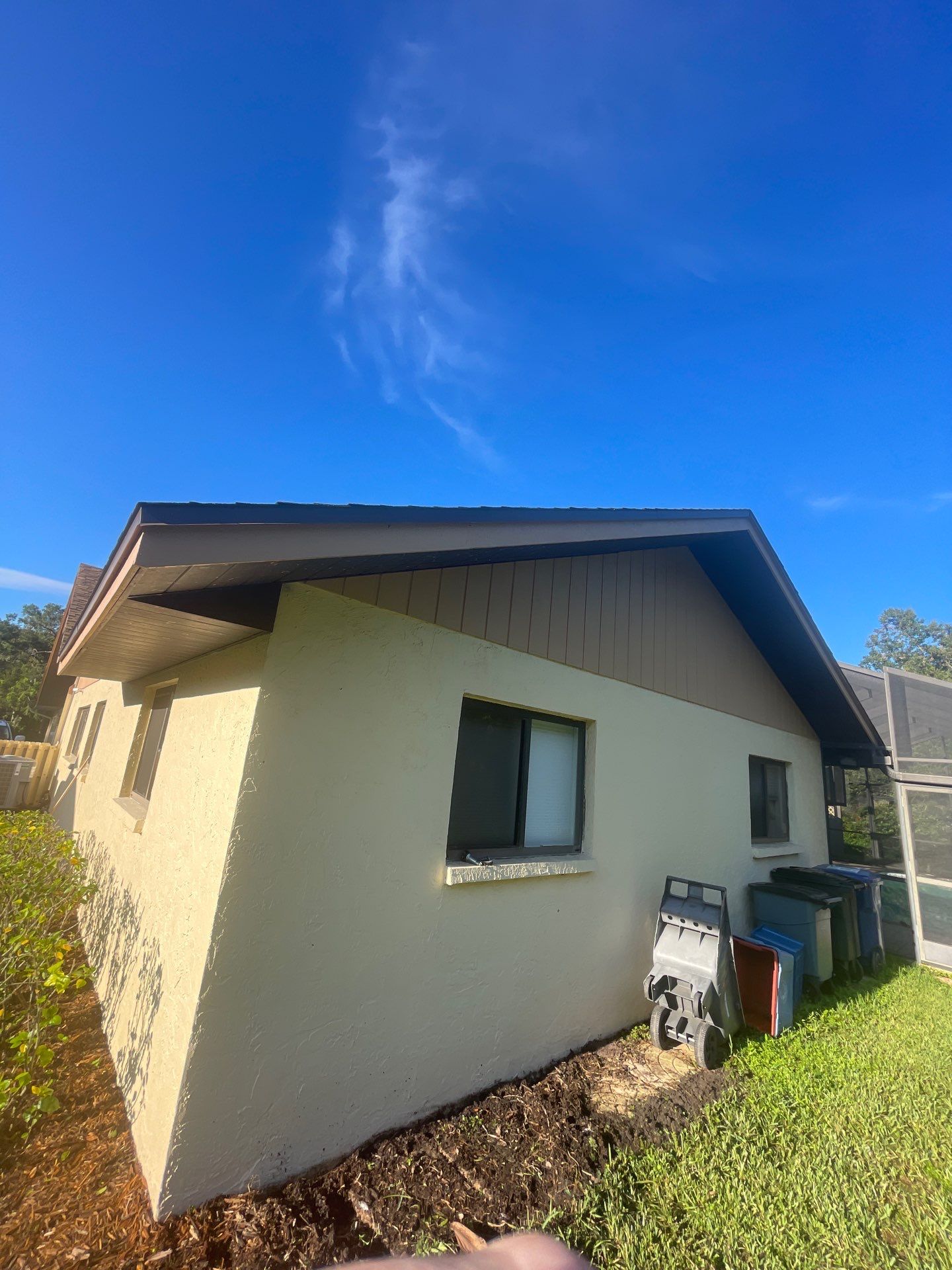Bronze Soffit and Fascia in Sarasota FL by Gutter Professors