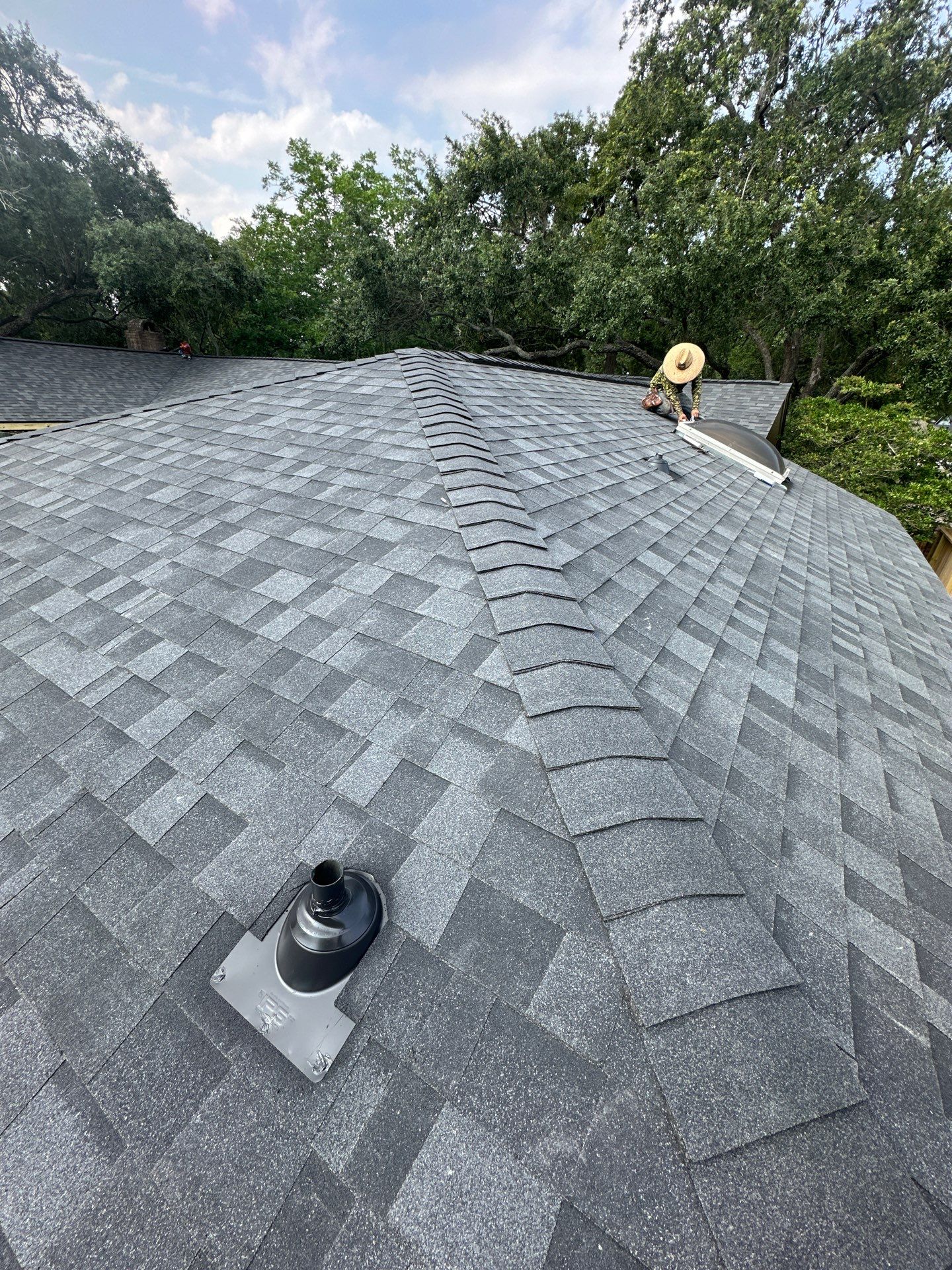 Project in Houston by Motion Roofing
