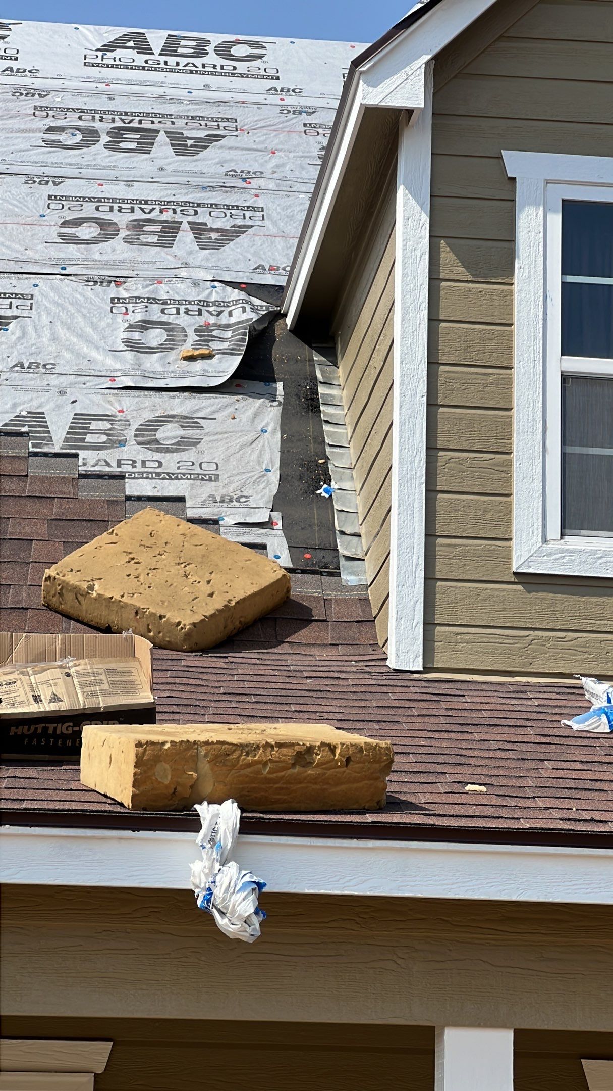 Residential Roofing Installation using Malarkey Vista AR by Harvey Roofing & Construction