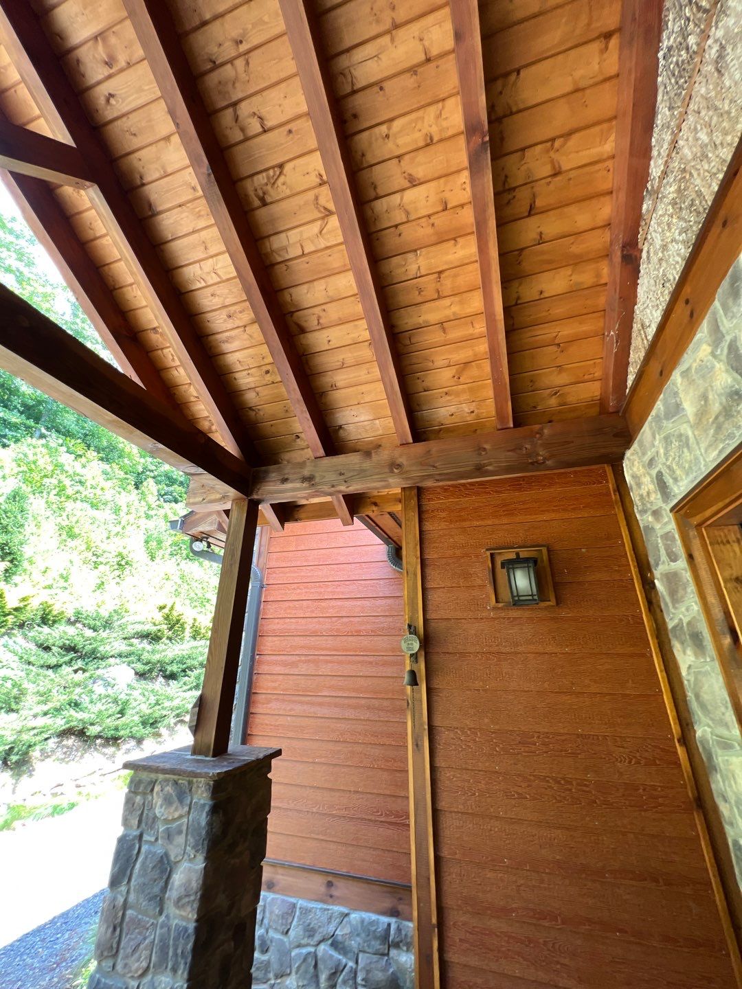 Cabin using Wood Sealant by DuraSeal