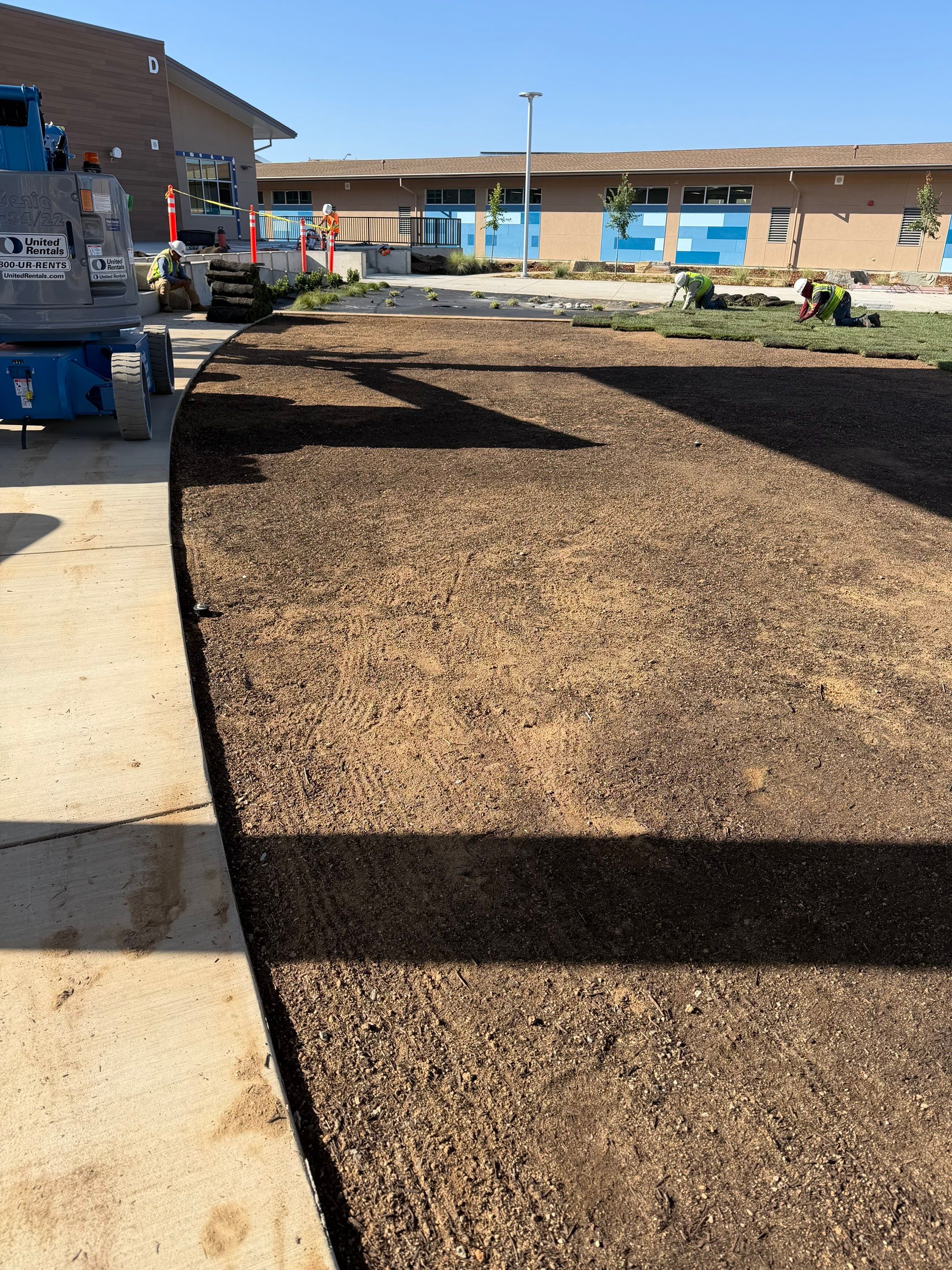 Project in Rancho Cordova by A - G Sod Farms