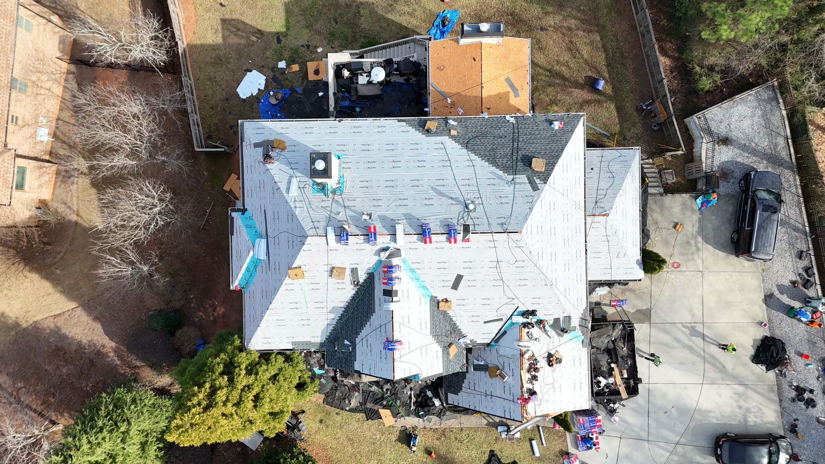 GAF Timberline HDZ in Charcoal by Element Pros Roofing, LLC