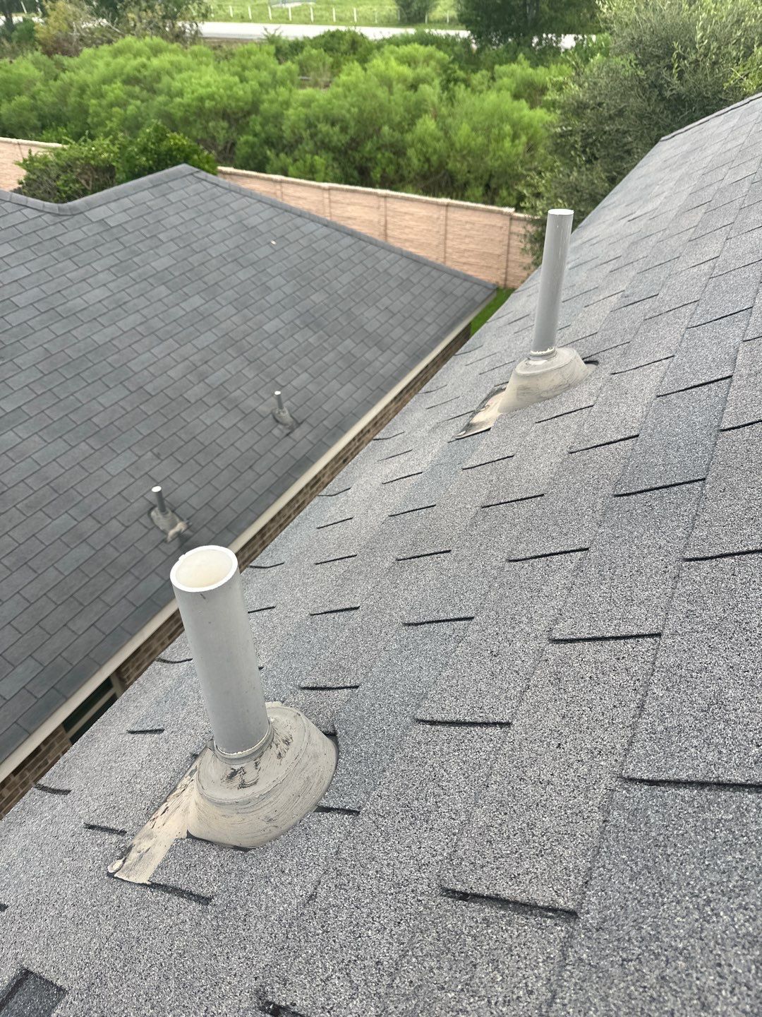 Hail Damage using Owen's Corning Duration (Lifetime) Shingles by Roof Repair Company