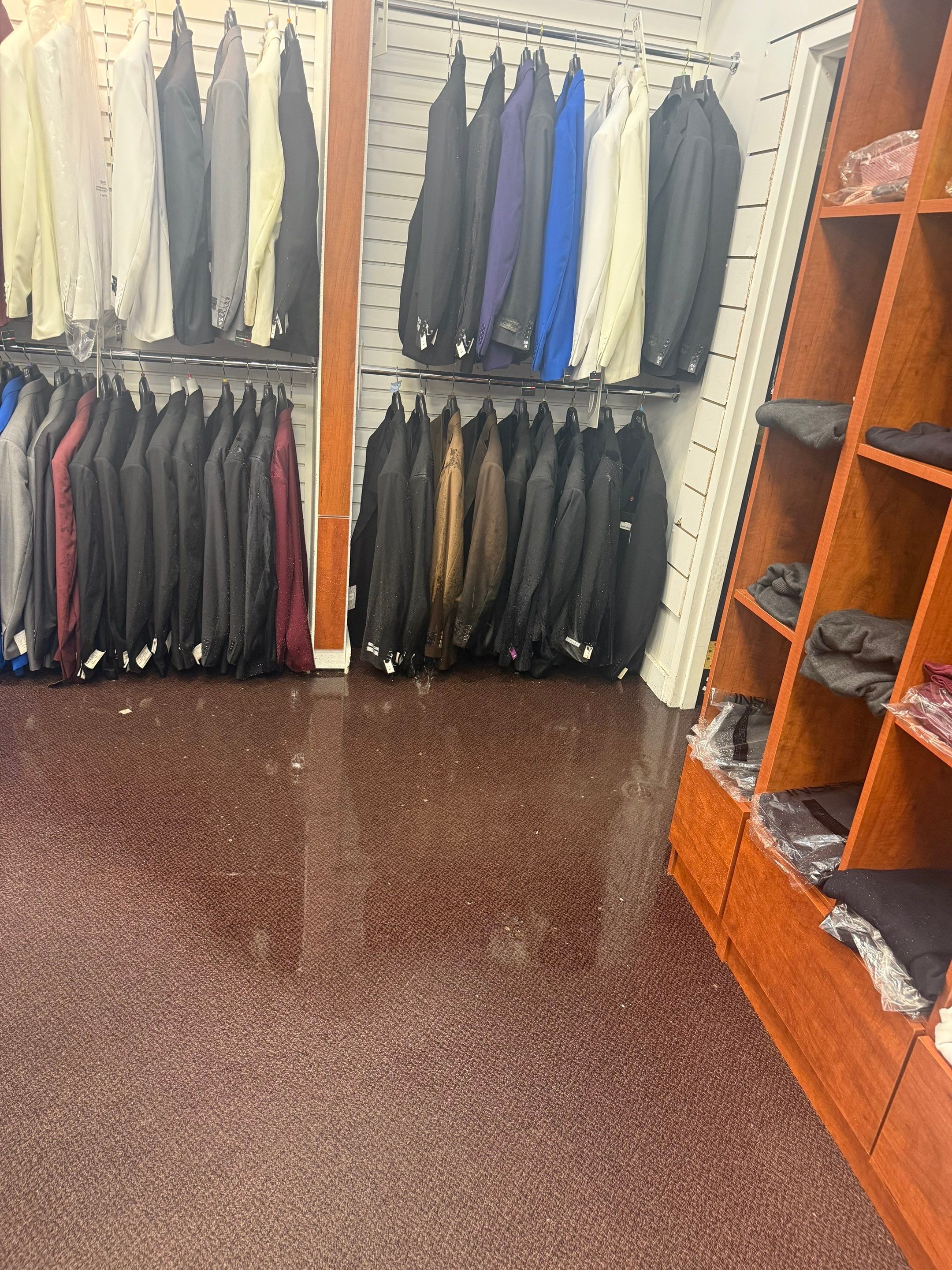 Project in Highland Park by EzDry Water Mitigation & Property Restoration