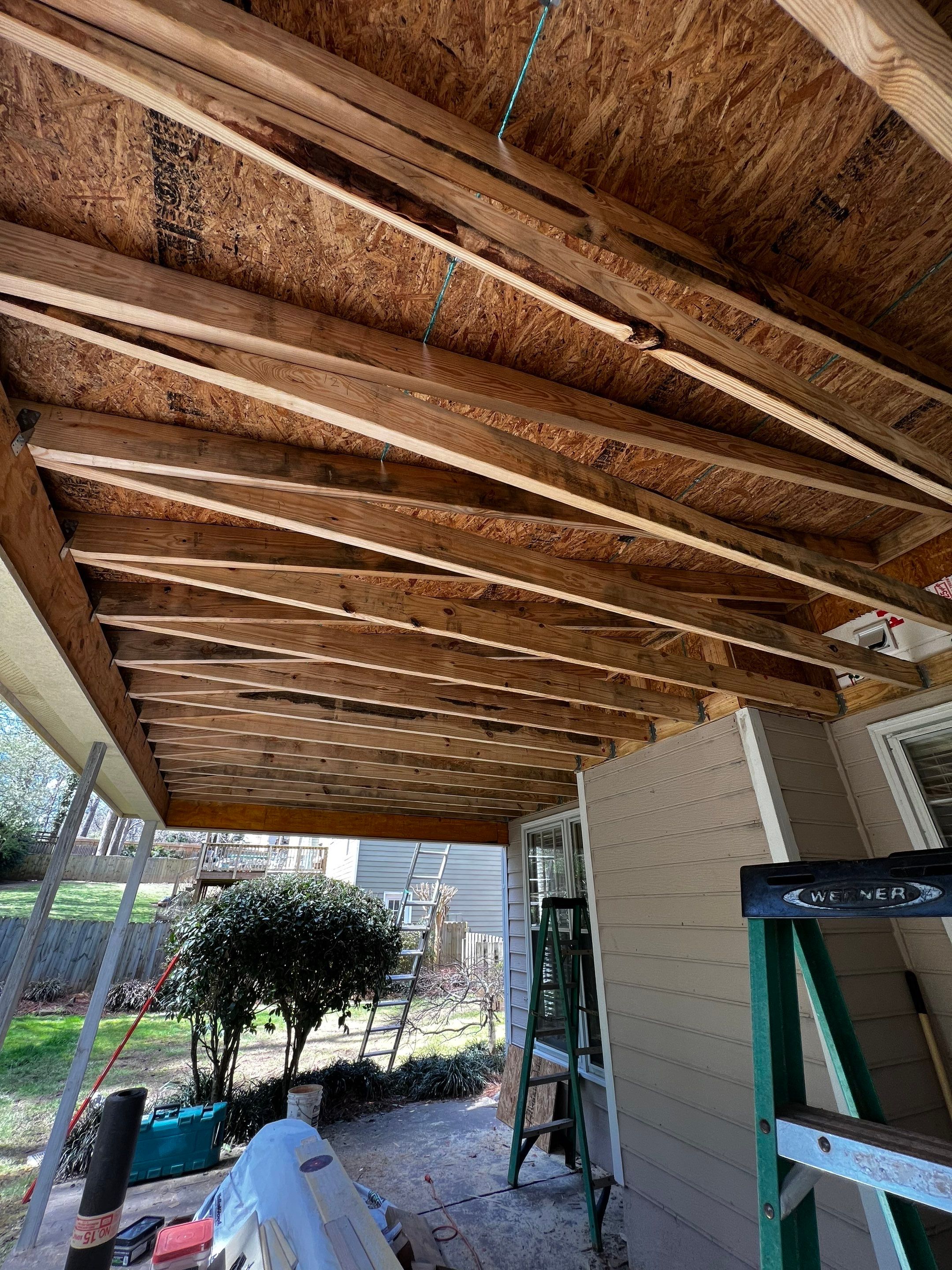 Custom Screened Porch and Multi-Level Wood Deck in Acworth by Swift Home Renovations