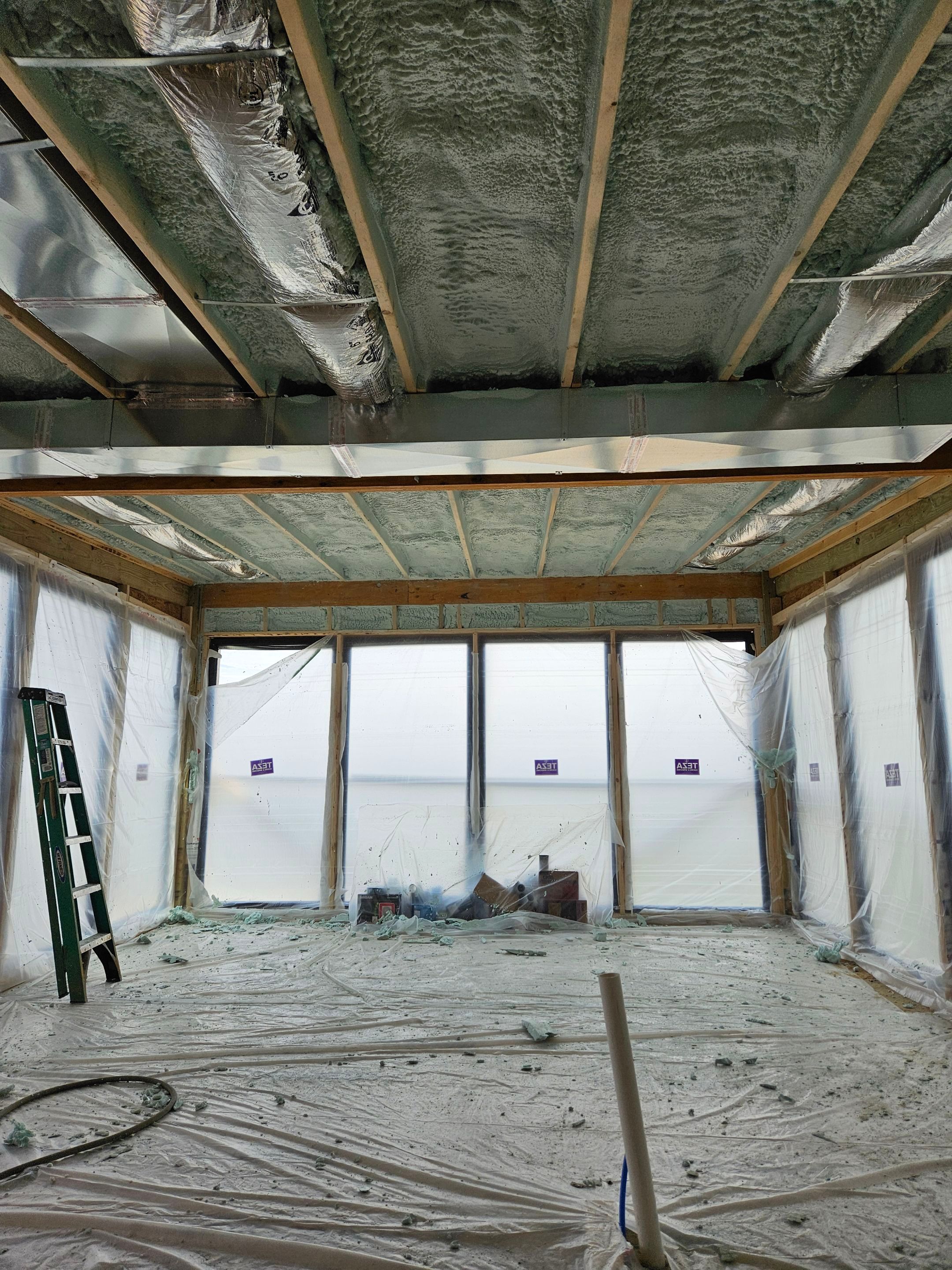 Project in Bluemont, VA by Founders Insulation