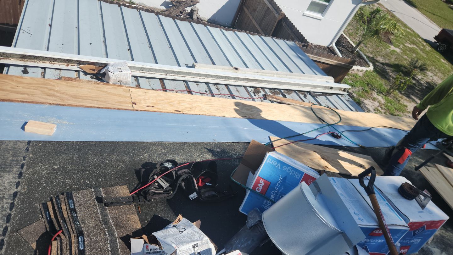 Project in St. Petersburg 33710 by Mitchell Roofing Company LLC 