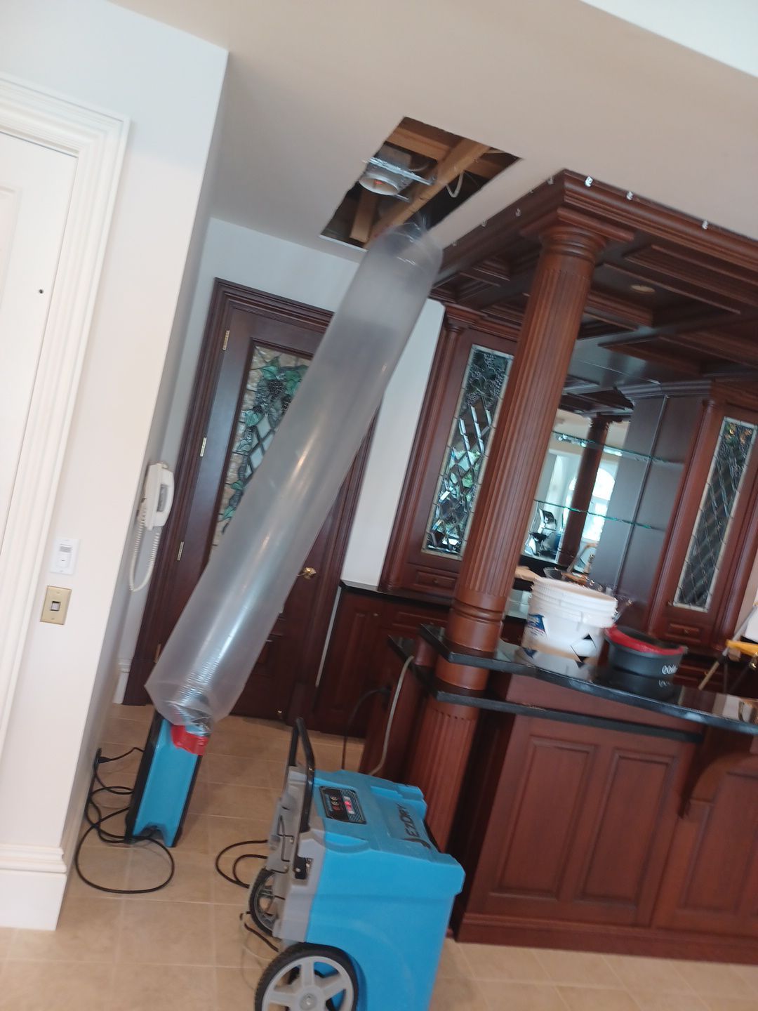 Project in Bloomfield Hills by EzDry Water Mitigation & Property Restoration