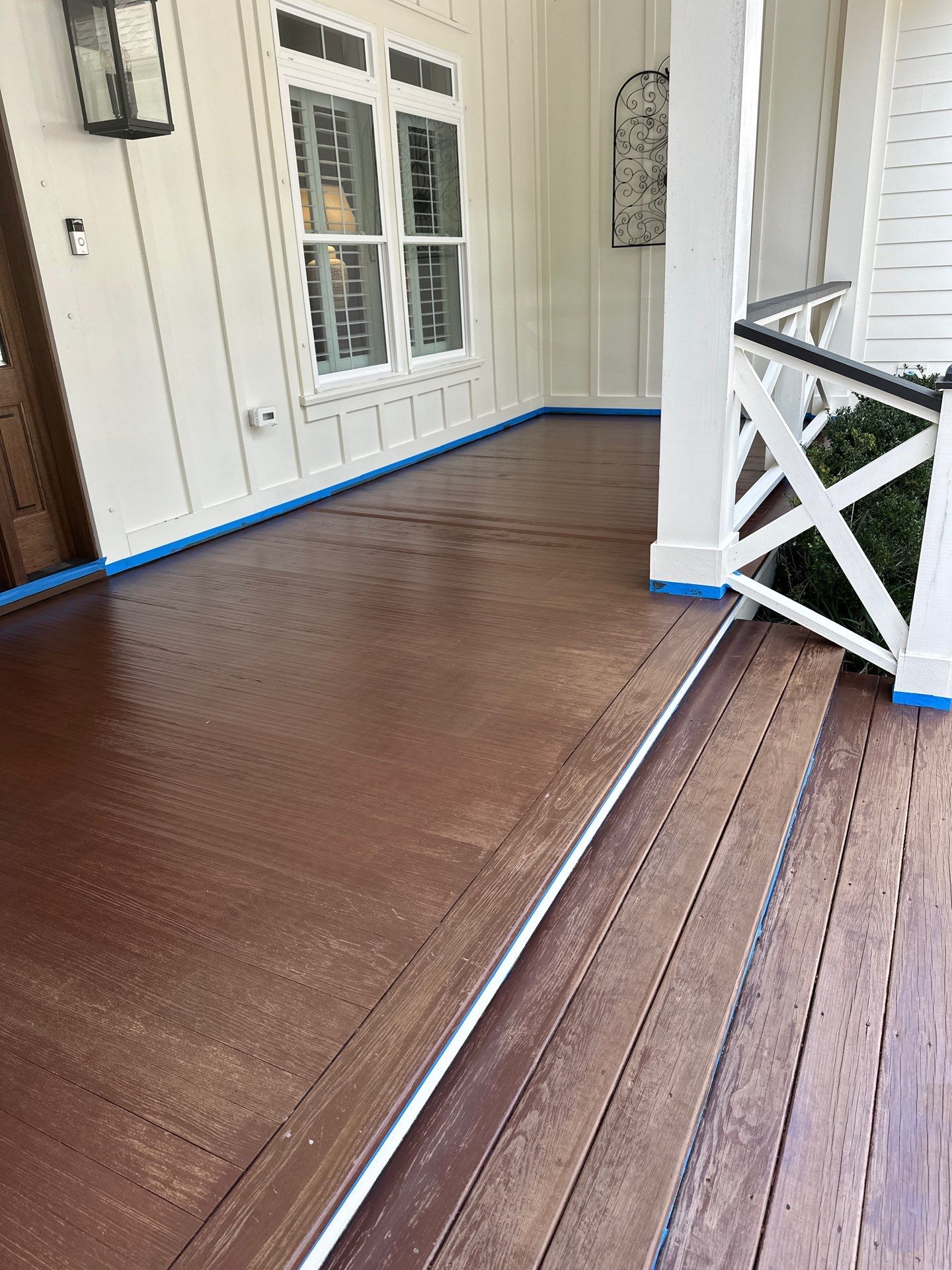 Coated deck using AcryFin by DuraSeal
