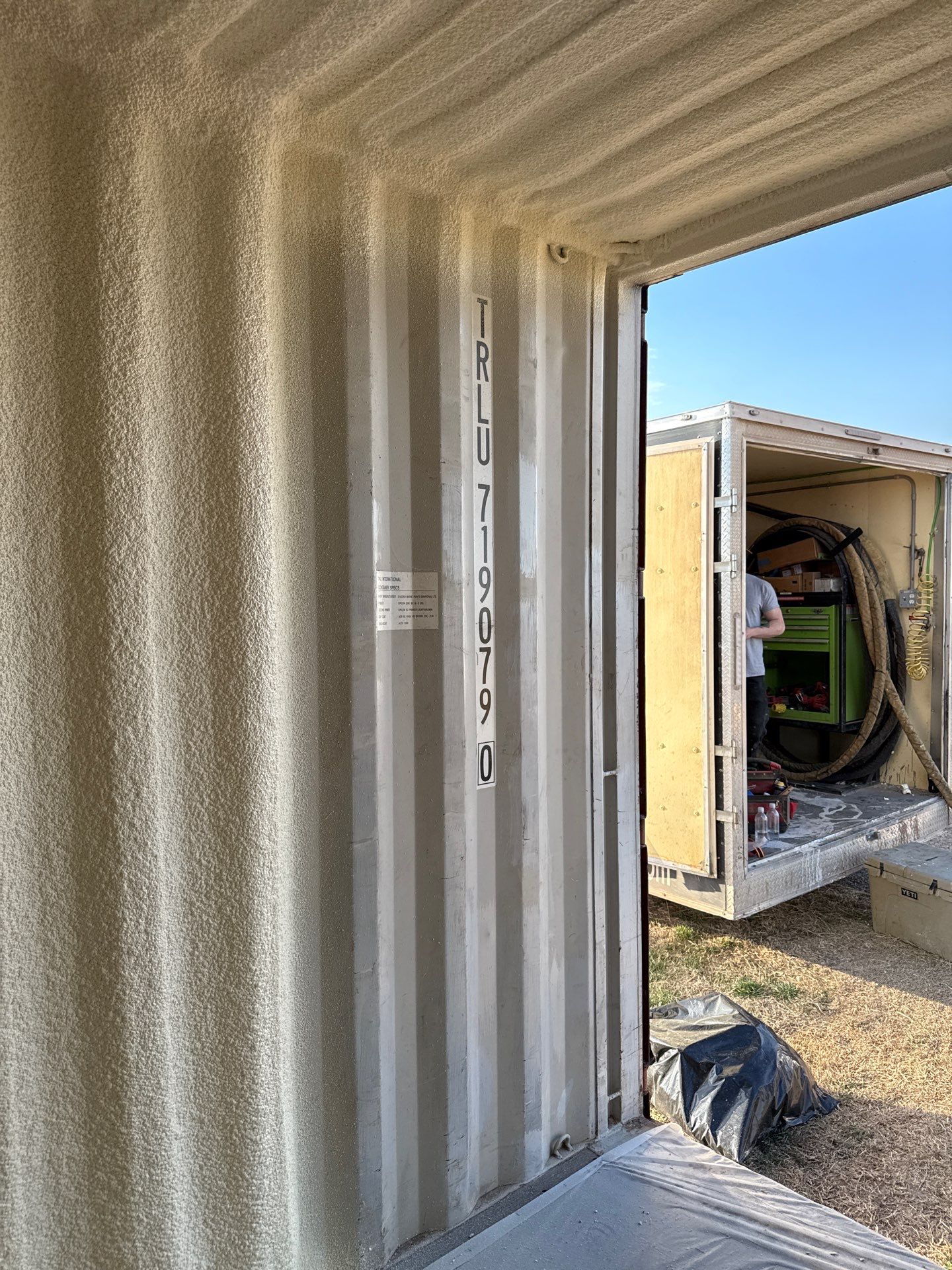 20' Shipping Container by Kool Foam LLC 