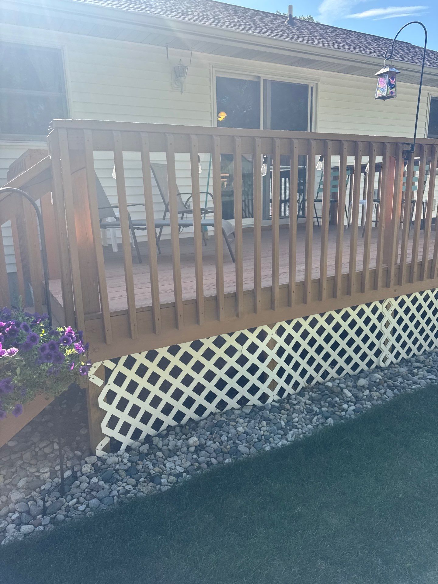 Deck Pressure Washing and Staining in Norton Shores Michigan! by Gordon Painting
