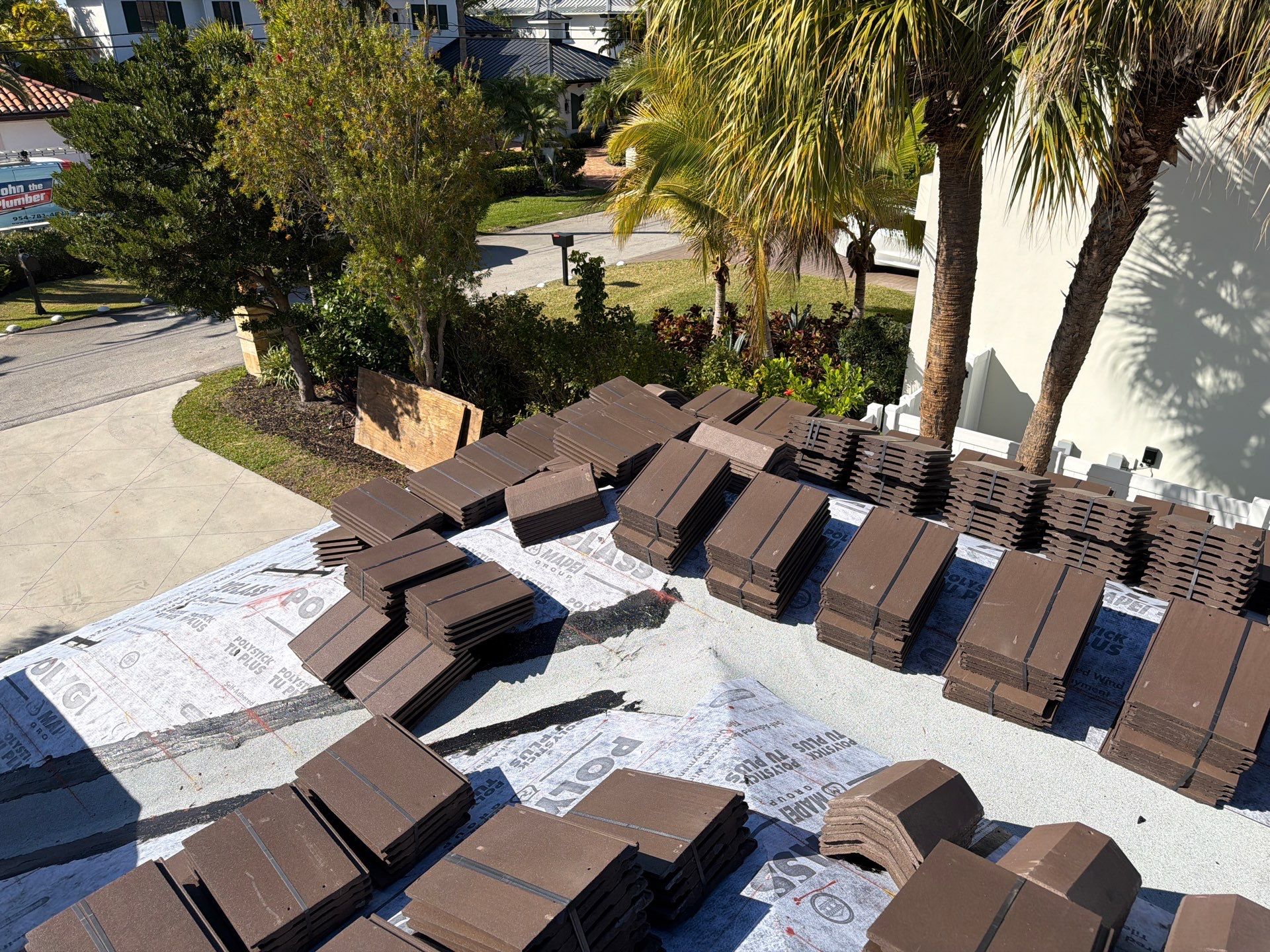 Residential Roofing Installation using WestLake Roofing Tile by BLUES BROTHERS CONSTRUCTION CORP