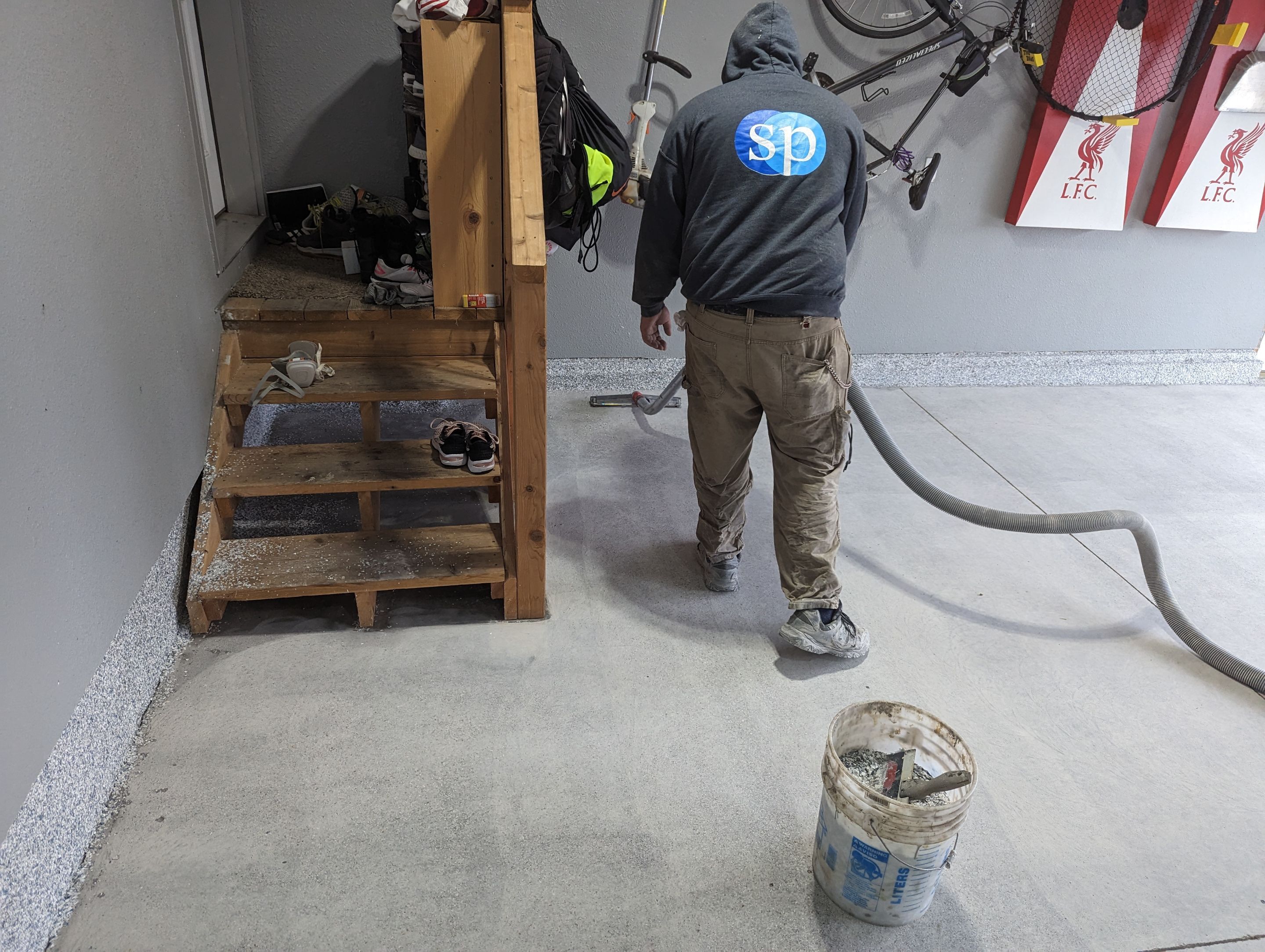 Garage using Tidalwave by Select Painting, Coatings & Garage Cabinets