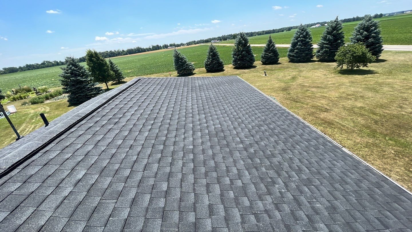 Residential Roofing Installation using GAF Timberline HDZ Charcoal by Nitro Roofing and Construction
