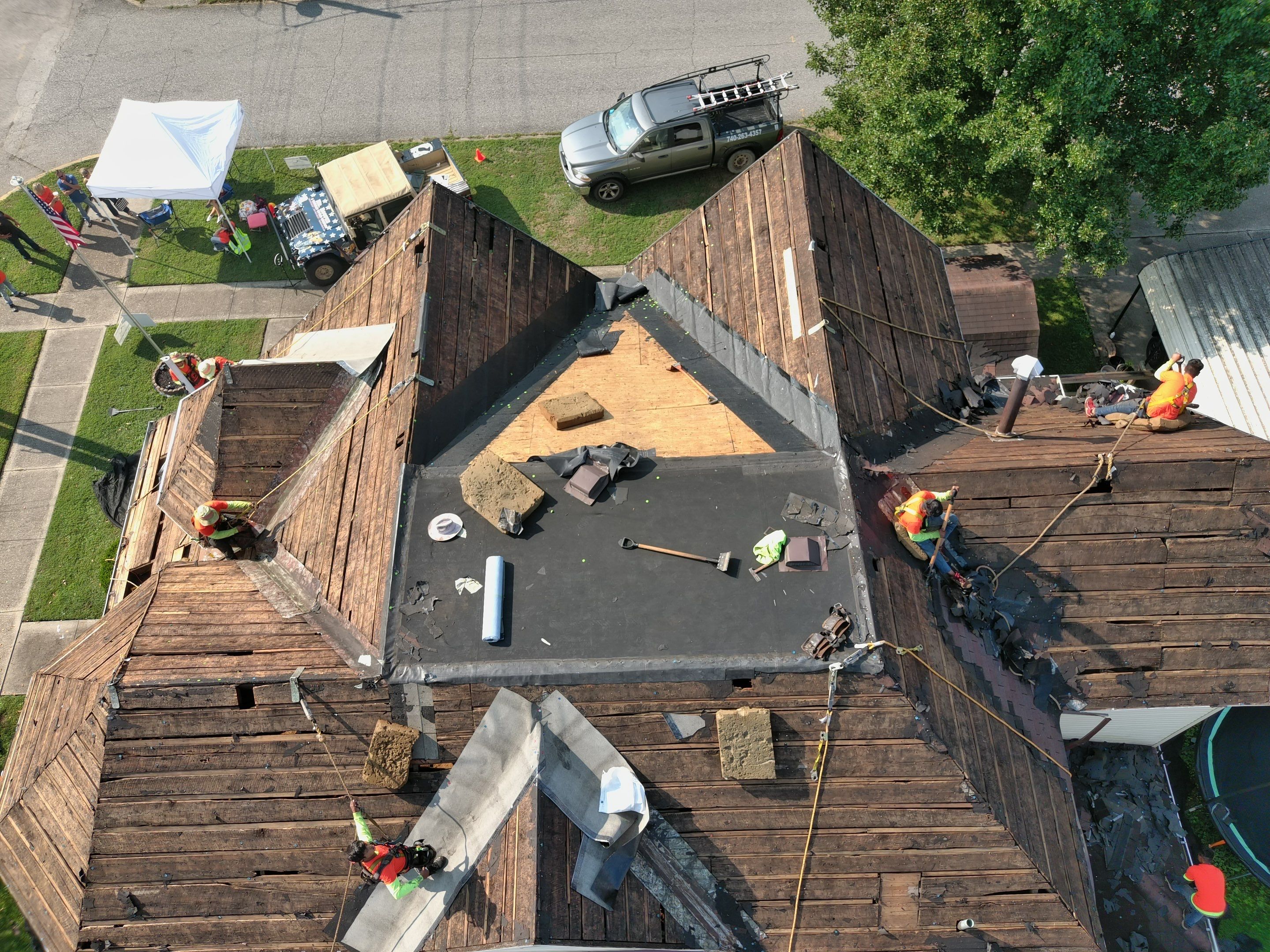 Residential Roofing Installation using Performance Shingles by Mr. Roofer