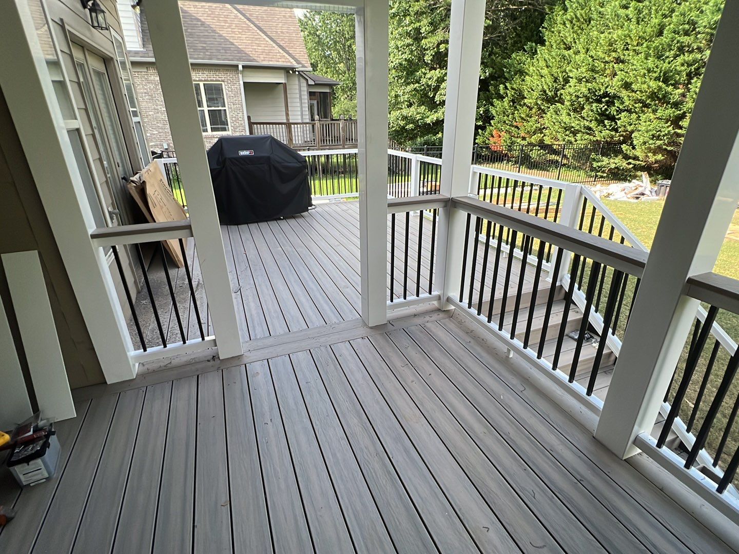 Tiffany Estates - Composite Deck Installation  by Pillar and Pine