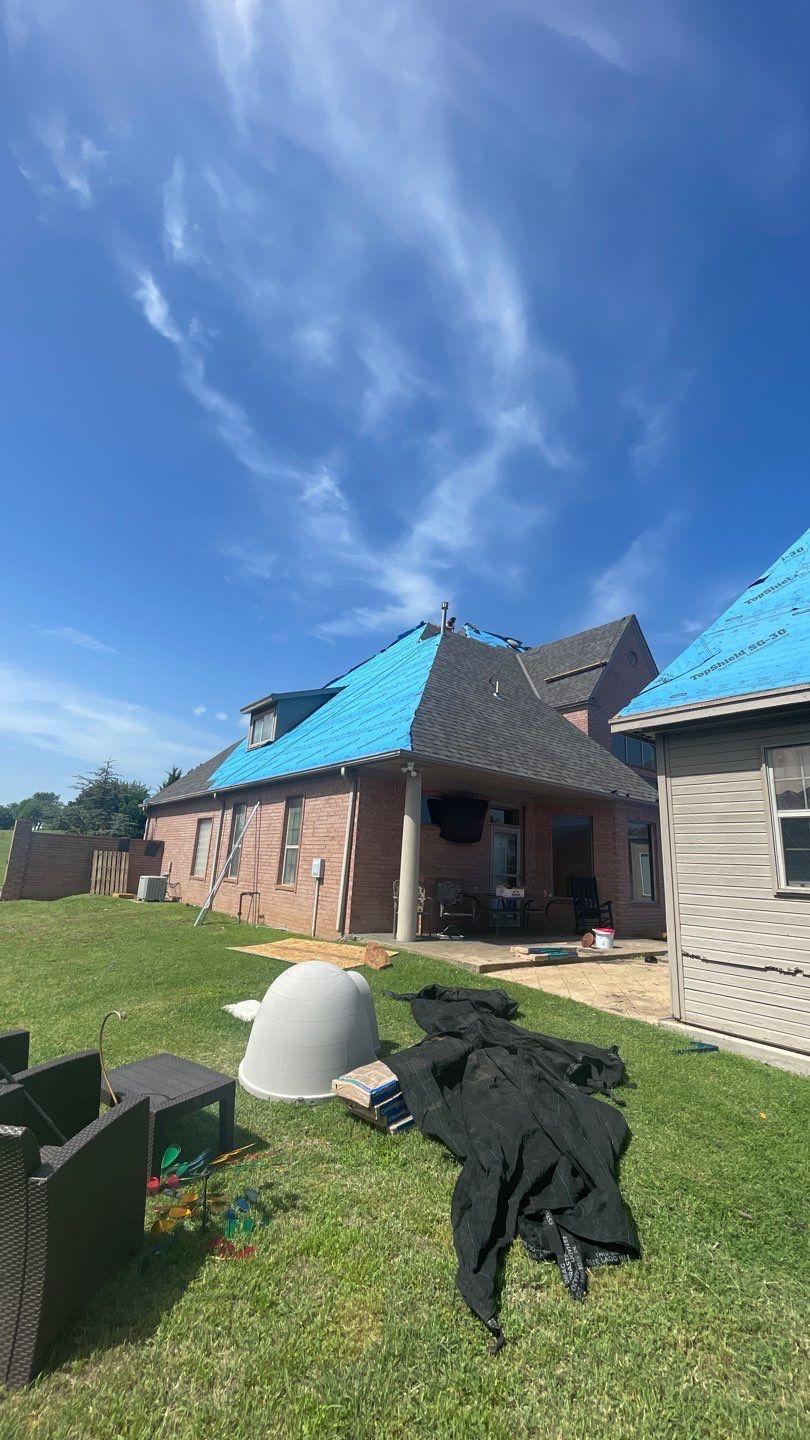 Residential Roof Replacement using CertainTeed Landmark (Weathered Wood) by Sentry Roofing