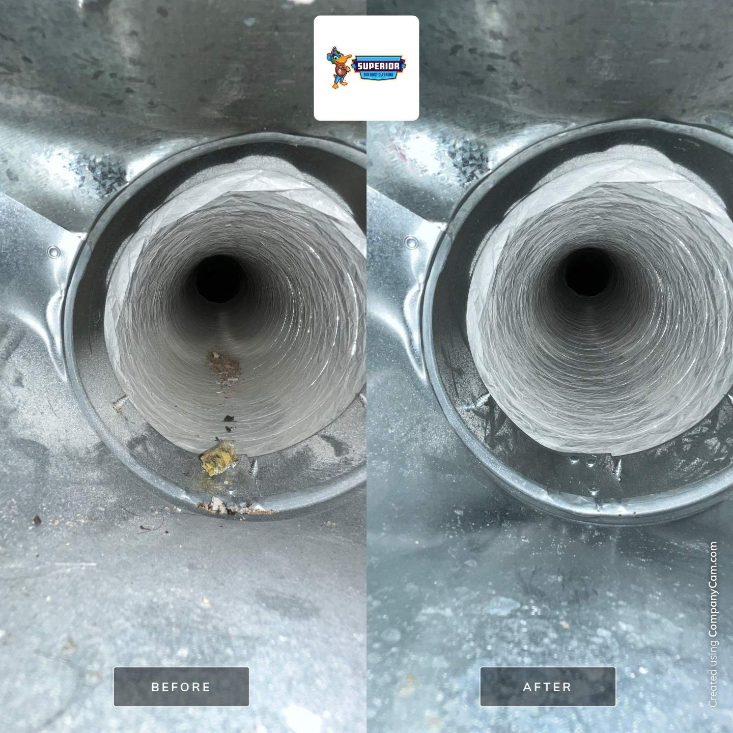 Air Duct Cleaning With a Vacuum Truck in Harmony, PA by Superior Air Duct Cleaning