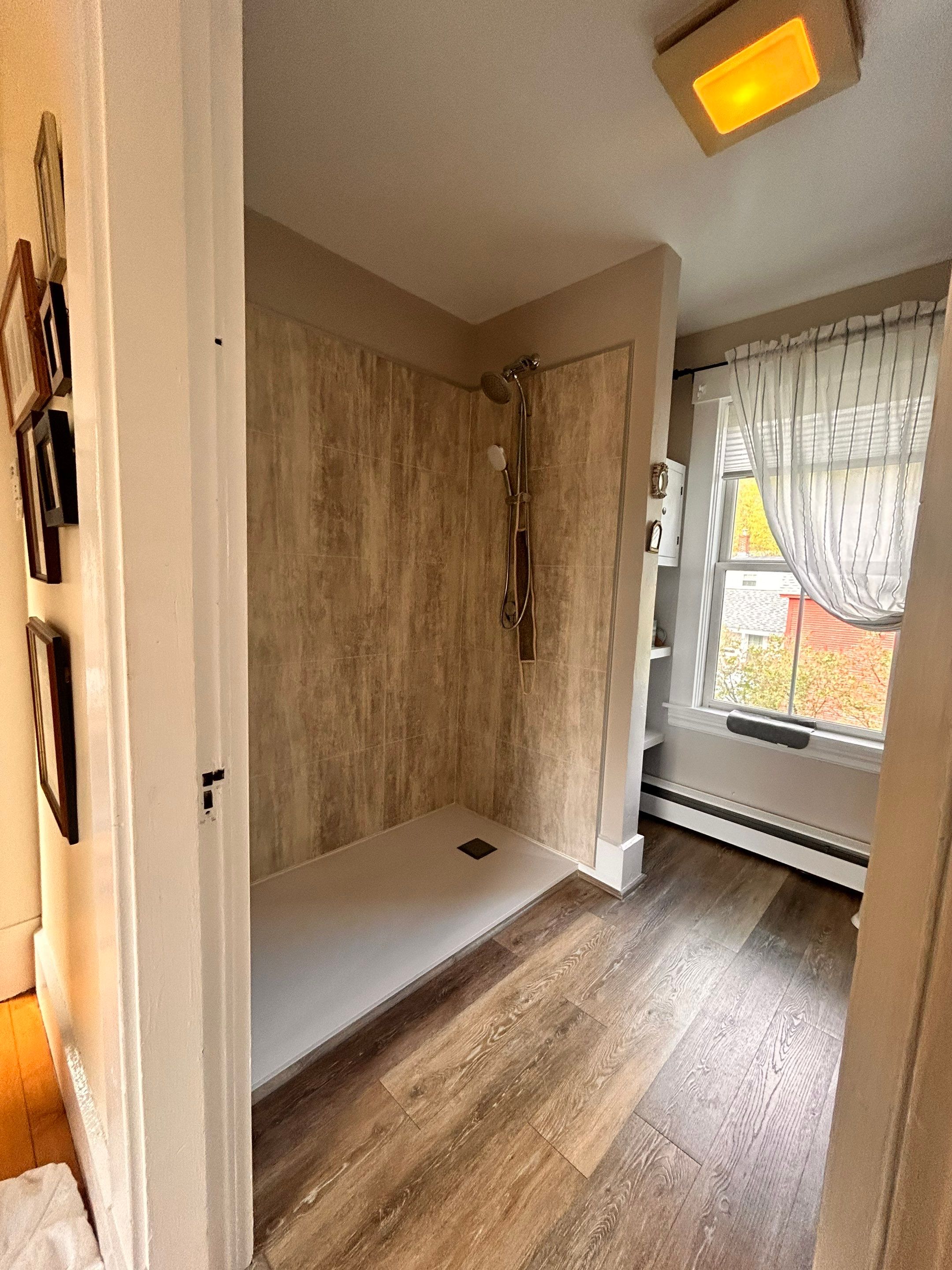 Shower using Hardware by CRL by Cheshire Glass Company