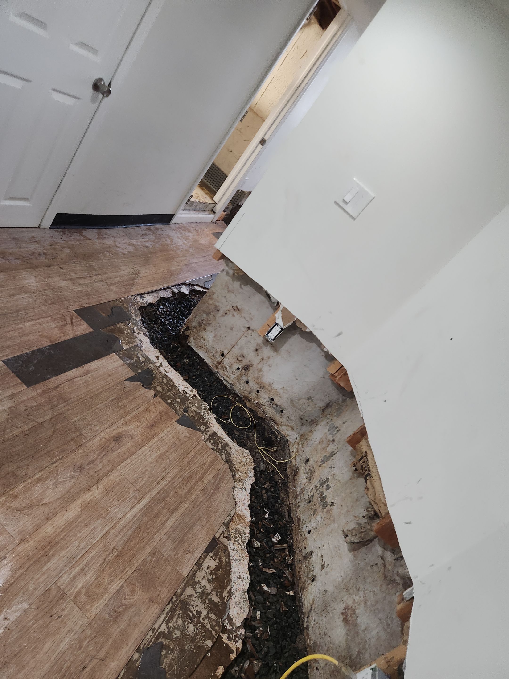 Interior French Drain Kearny NJ by Pure Service Pro, LLC 