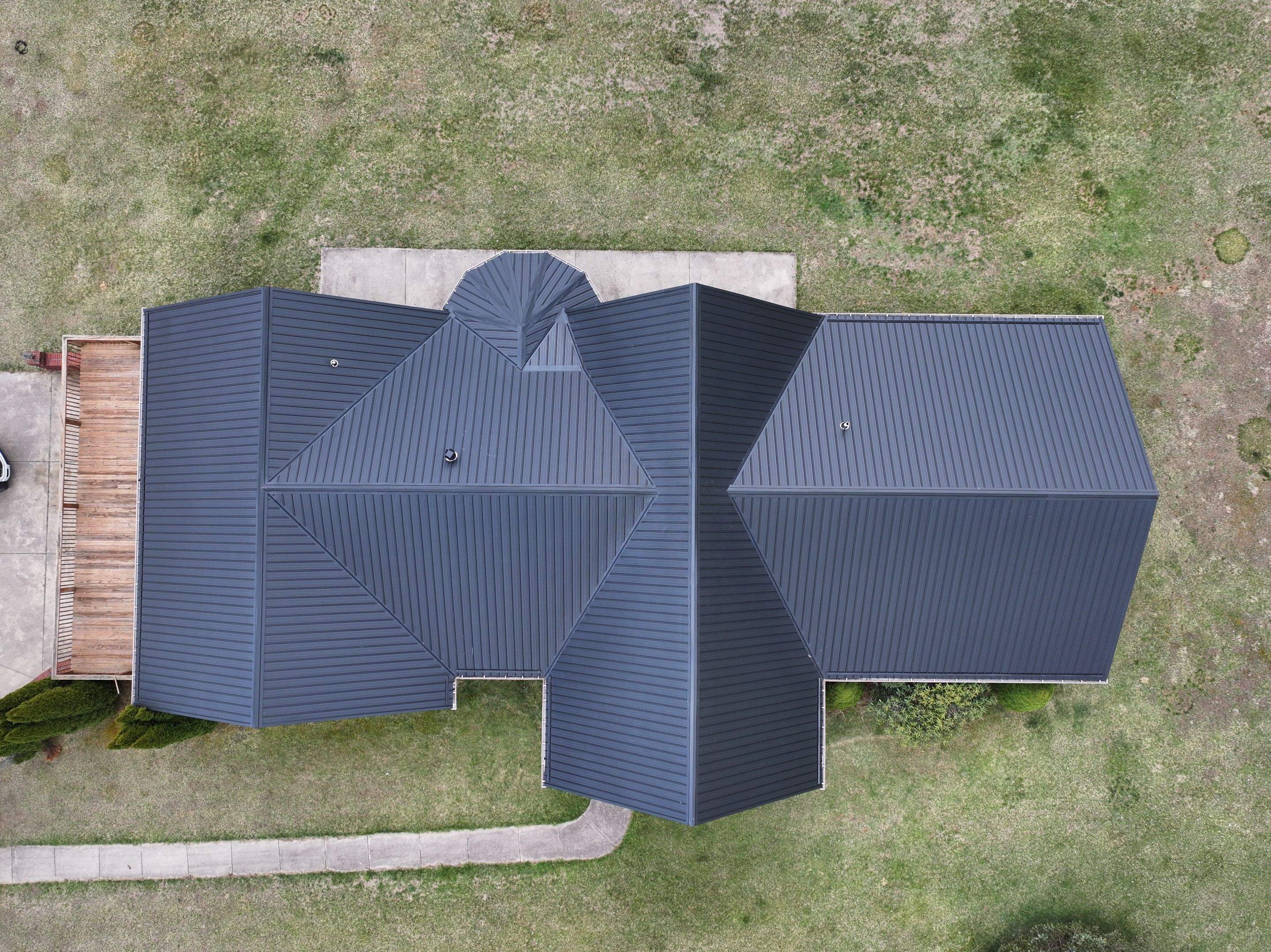 Black Frost 26 Gauge by Omnia Roofing