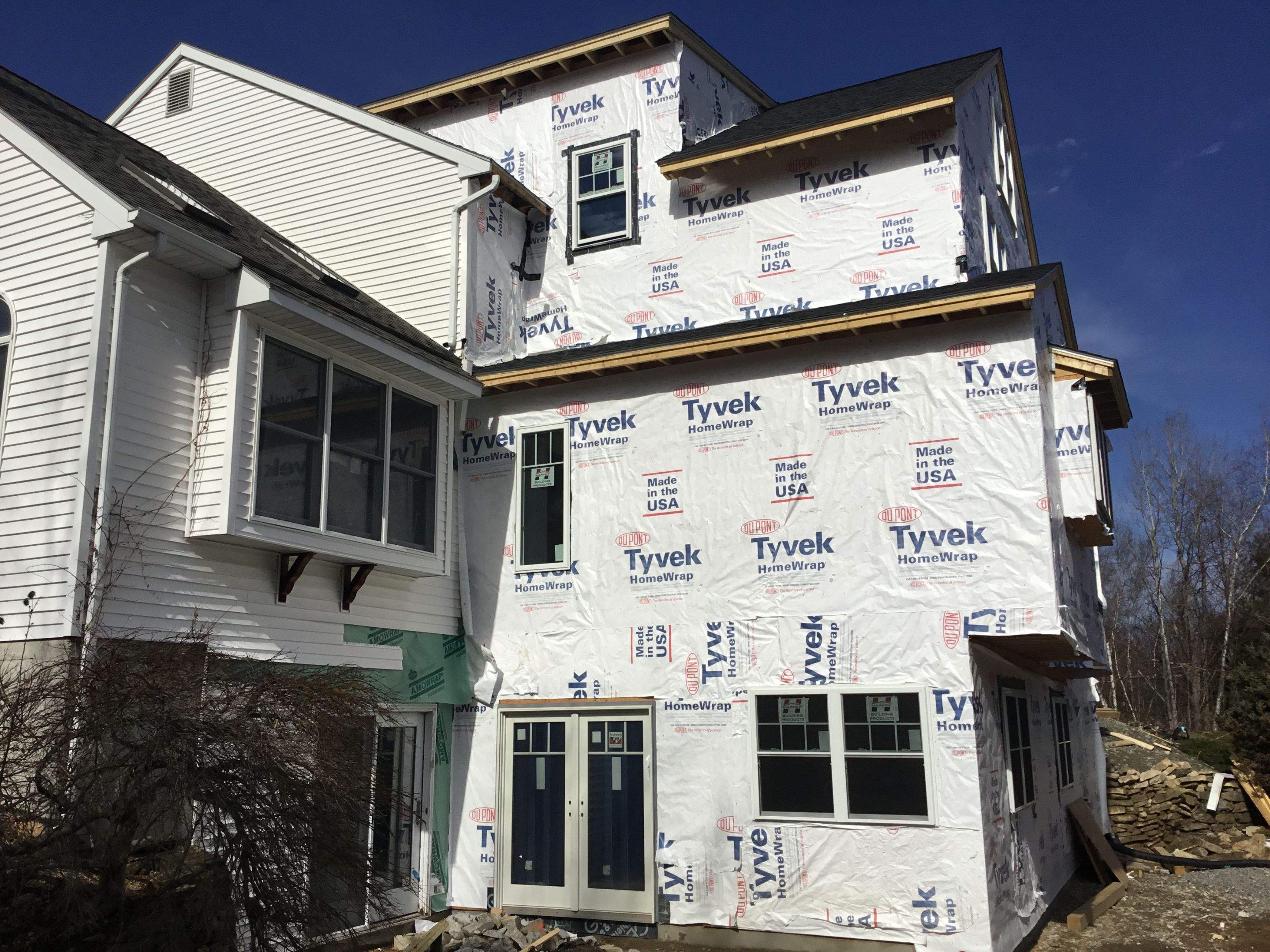Siding and Window Installation on new addition by UBrothers Construction