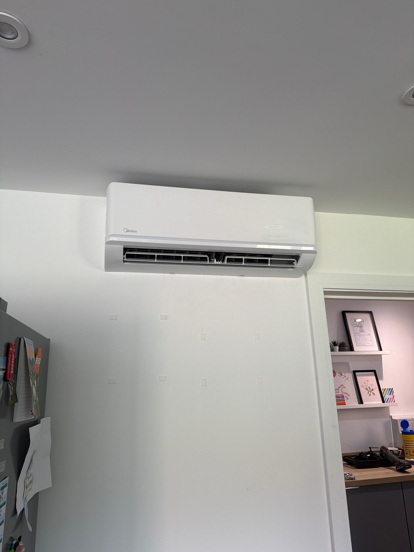 ❄️ Another quality air-to-air heat pump installation completed by the Elite Services Group team. 🏡 by Elite Services Group Ltd