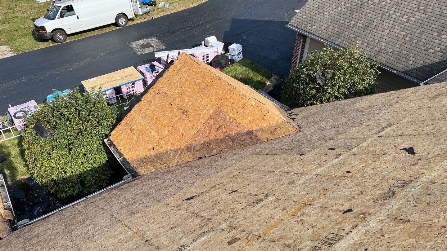 Residential Roofing Installation using Duration Series Shingles - Driftwood by RoofX 