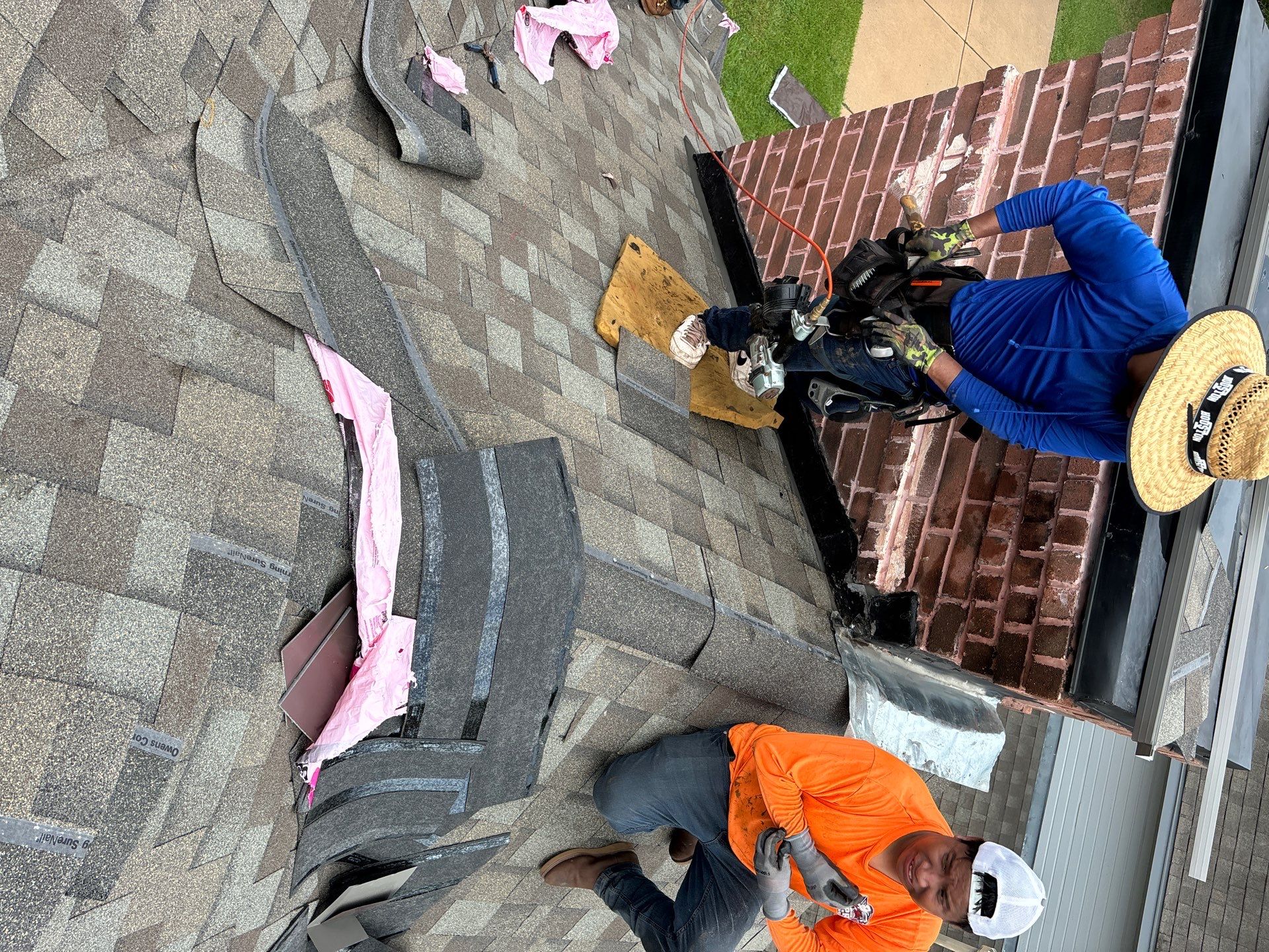 Residential Roofing Installation using Owen's Corning Duration (Lifetime) Shingles by Roof Repair Company