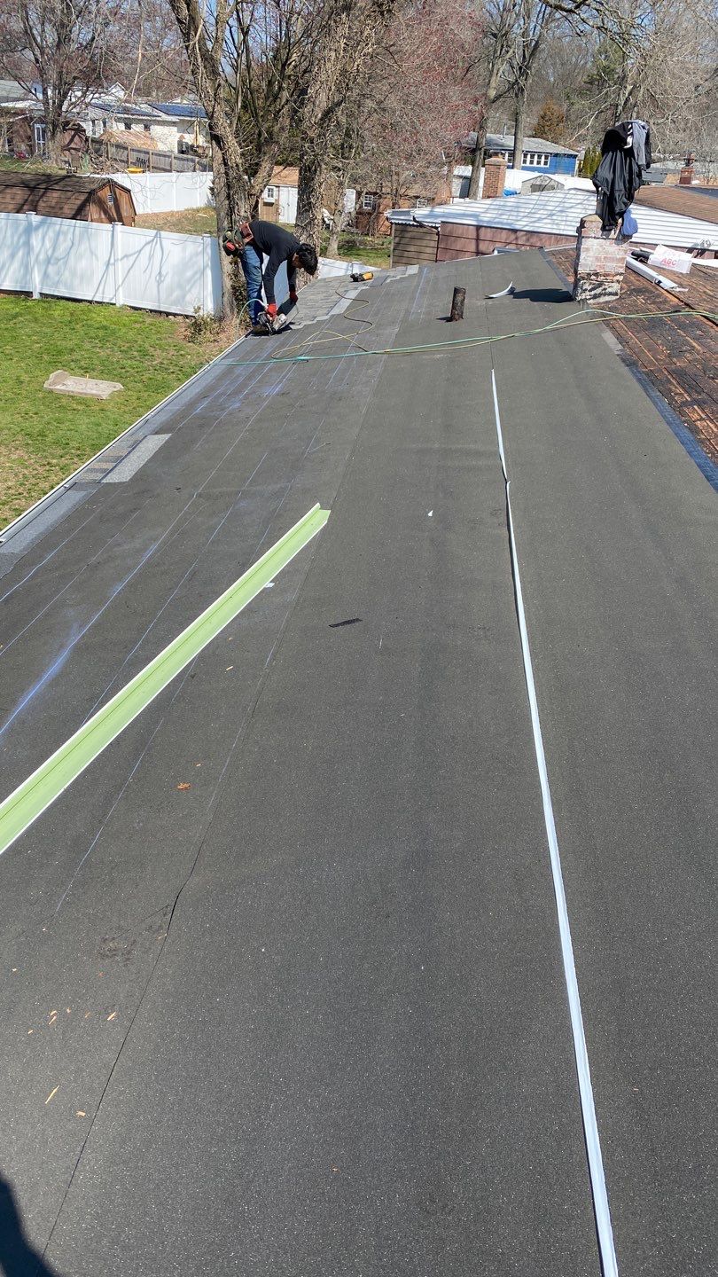 Residential Roofing Installation using Owens Corning TruDefinition Peppercorn  by A Plus Exterior