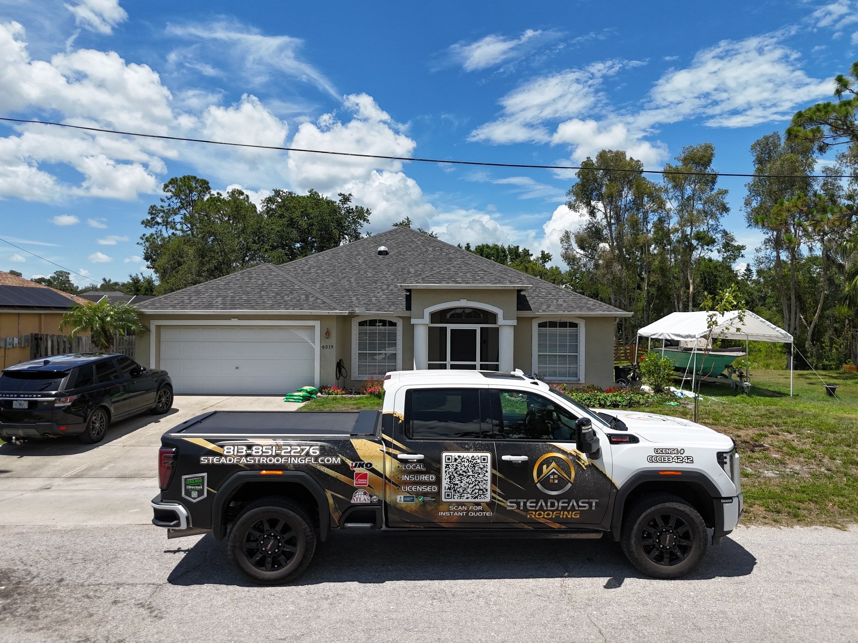 Roof Replacement in Bradenton, FL. by Steadfast Roofing
