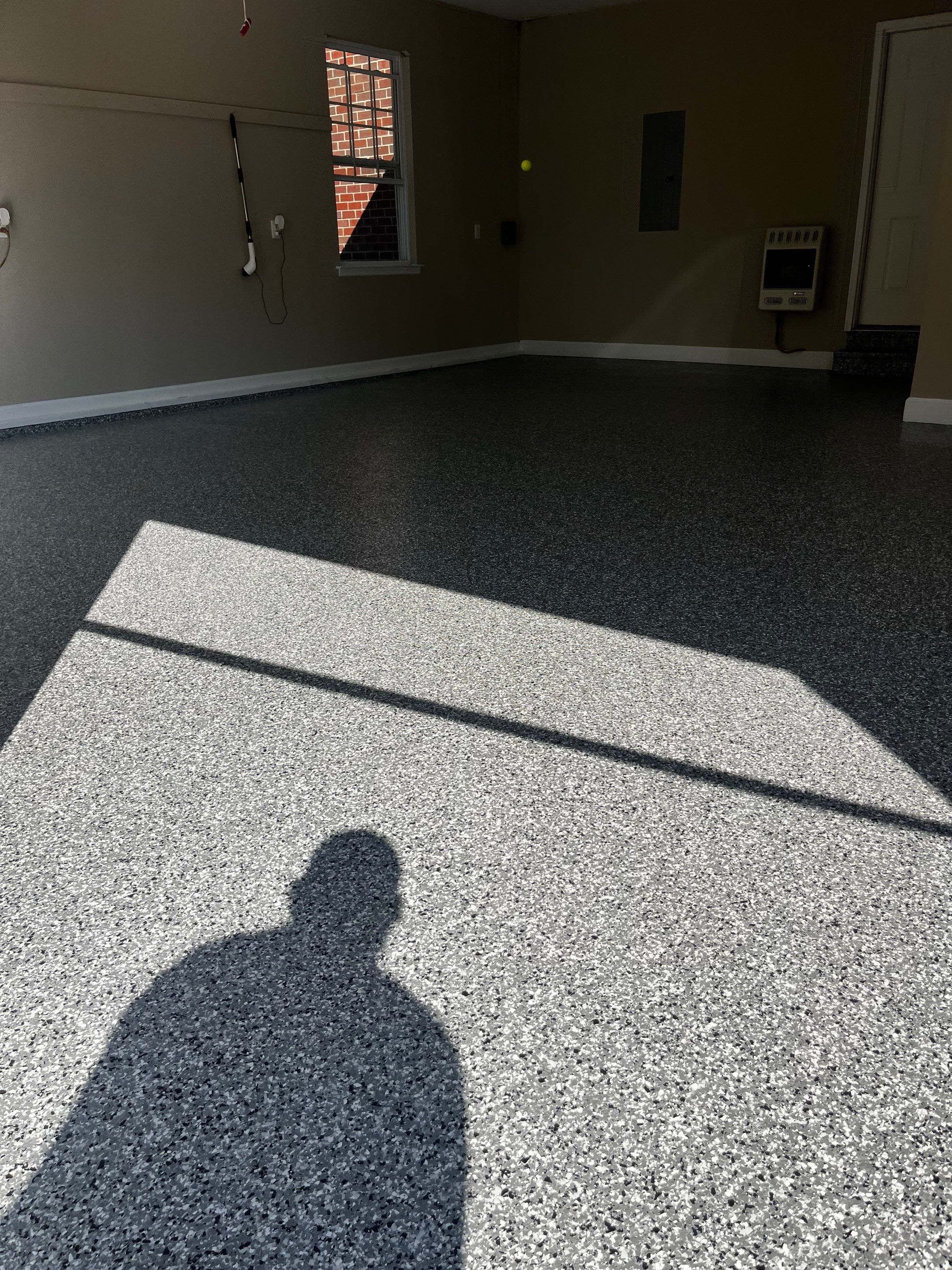 Garage Floor Coating using Wombat by My Garage Floor Guys