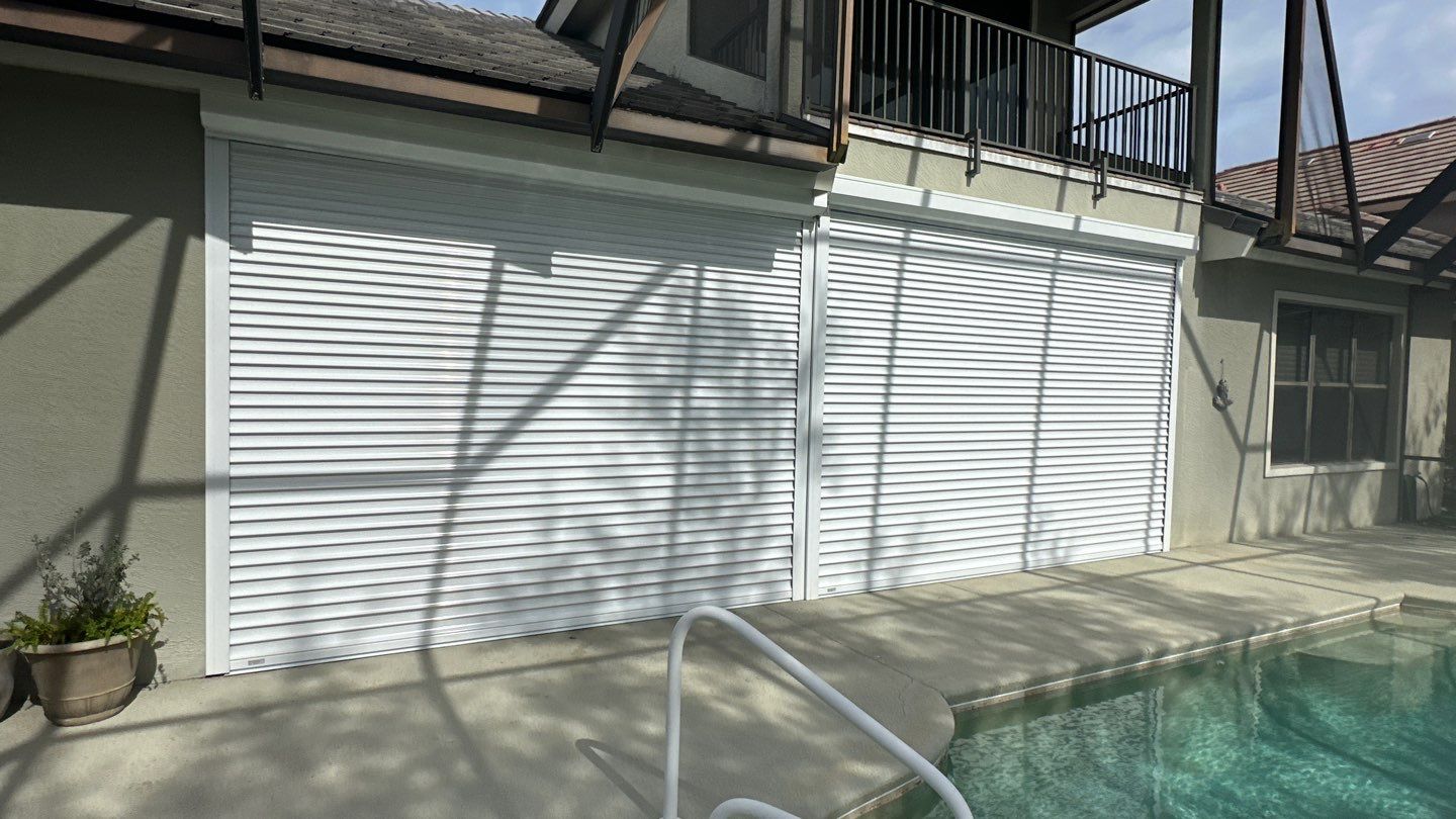 2 Motorized Roll Shutters by Smart Guard Shutters