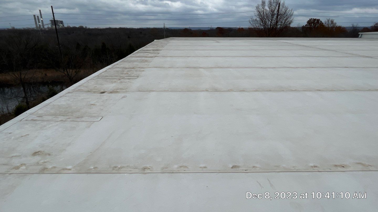Project in Muskogee by Decor Roofing & Restoration