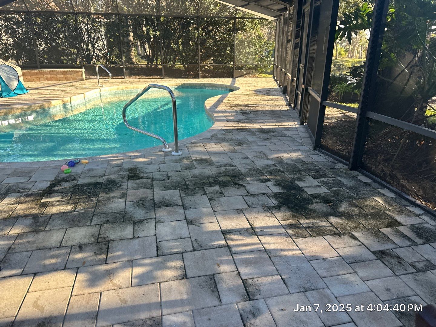 paver patio using Concrete Sealant by DuraSeal