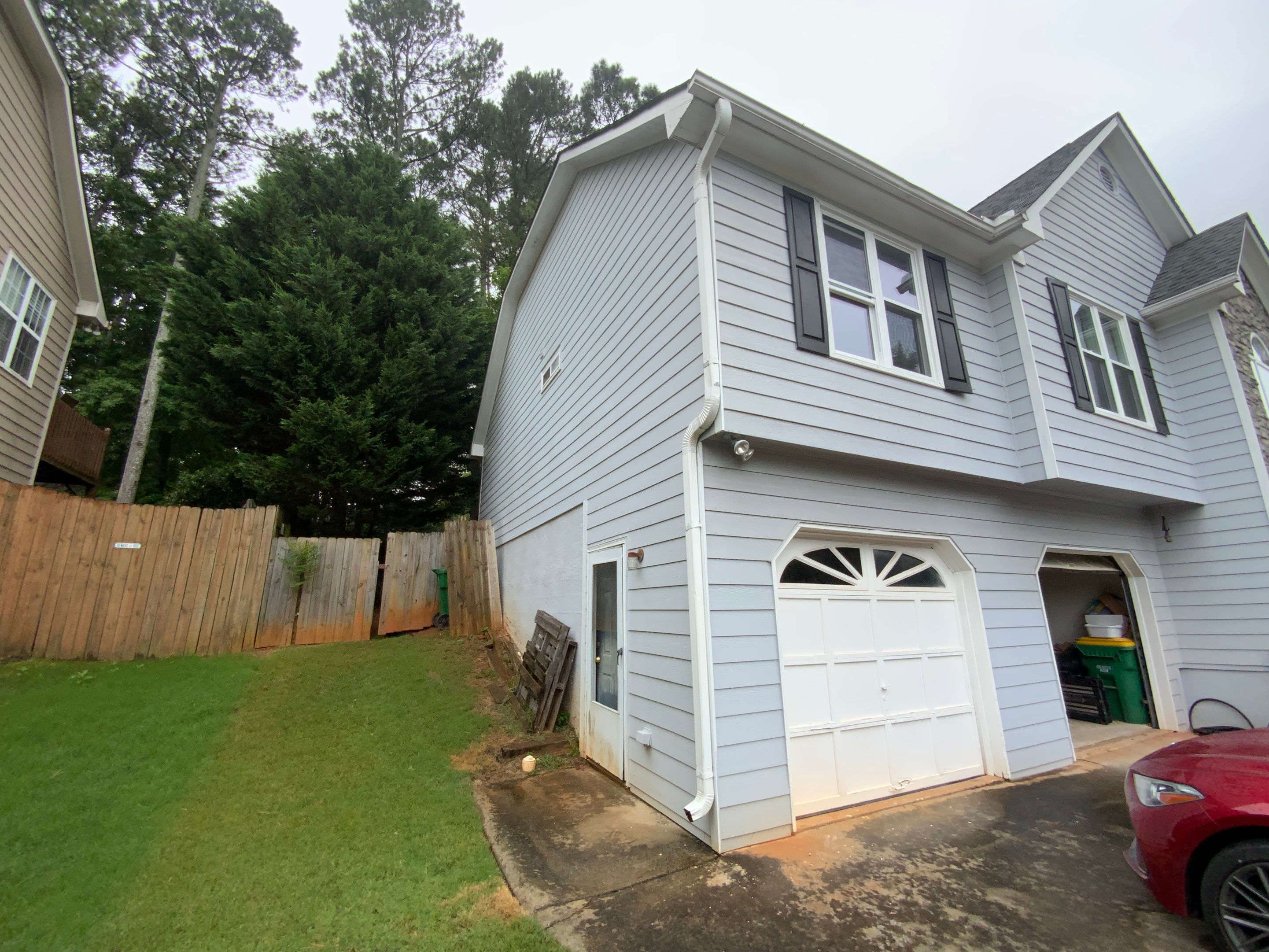 Gutter Replacement for a Two-Story Home in Woodstock by Swift Home Renovations