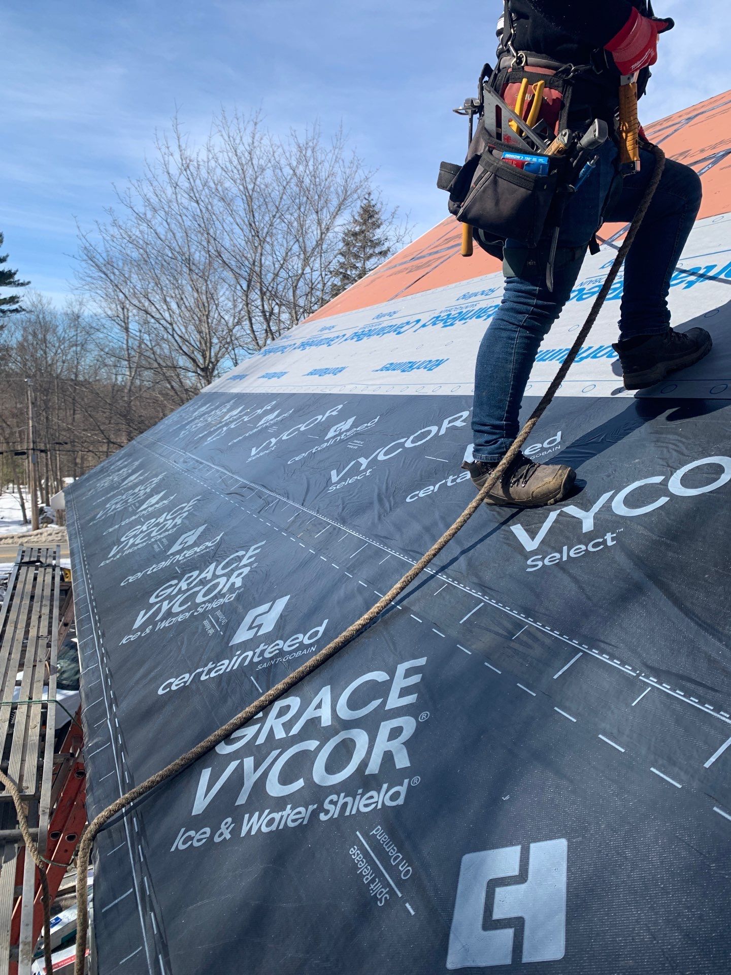 New Construction Roof - Hampstead by woodland homeworks