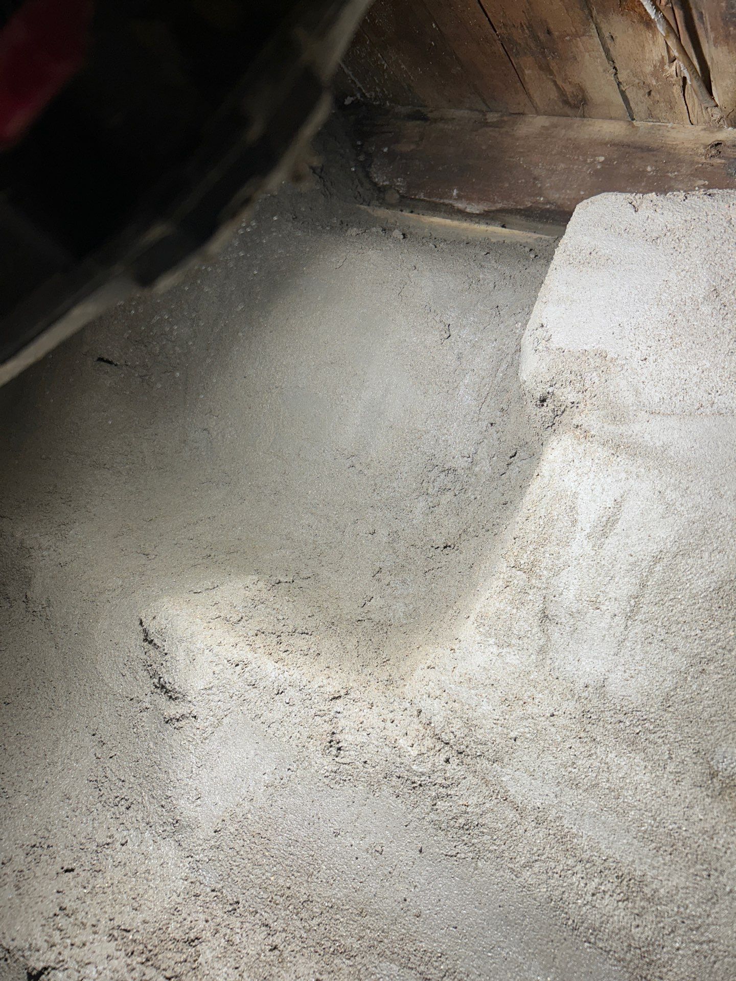 Parge Coating Drew's Stone Foundation by Waterproofing Northeast