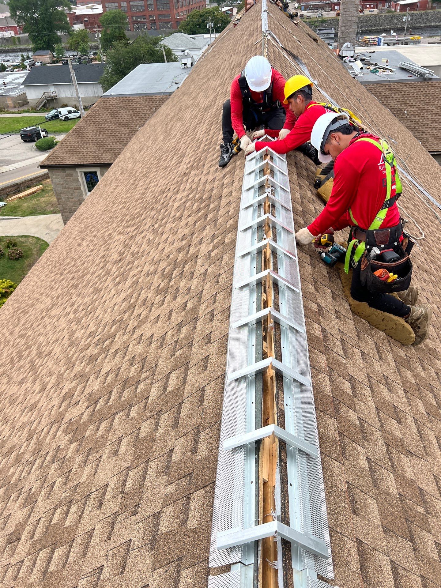 St. Pius Church - Commercial Roof Restoration by Rinaldi Roofing