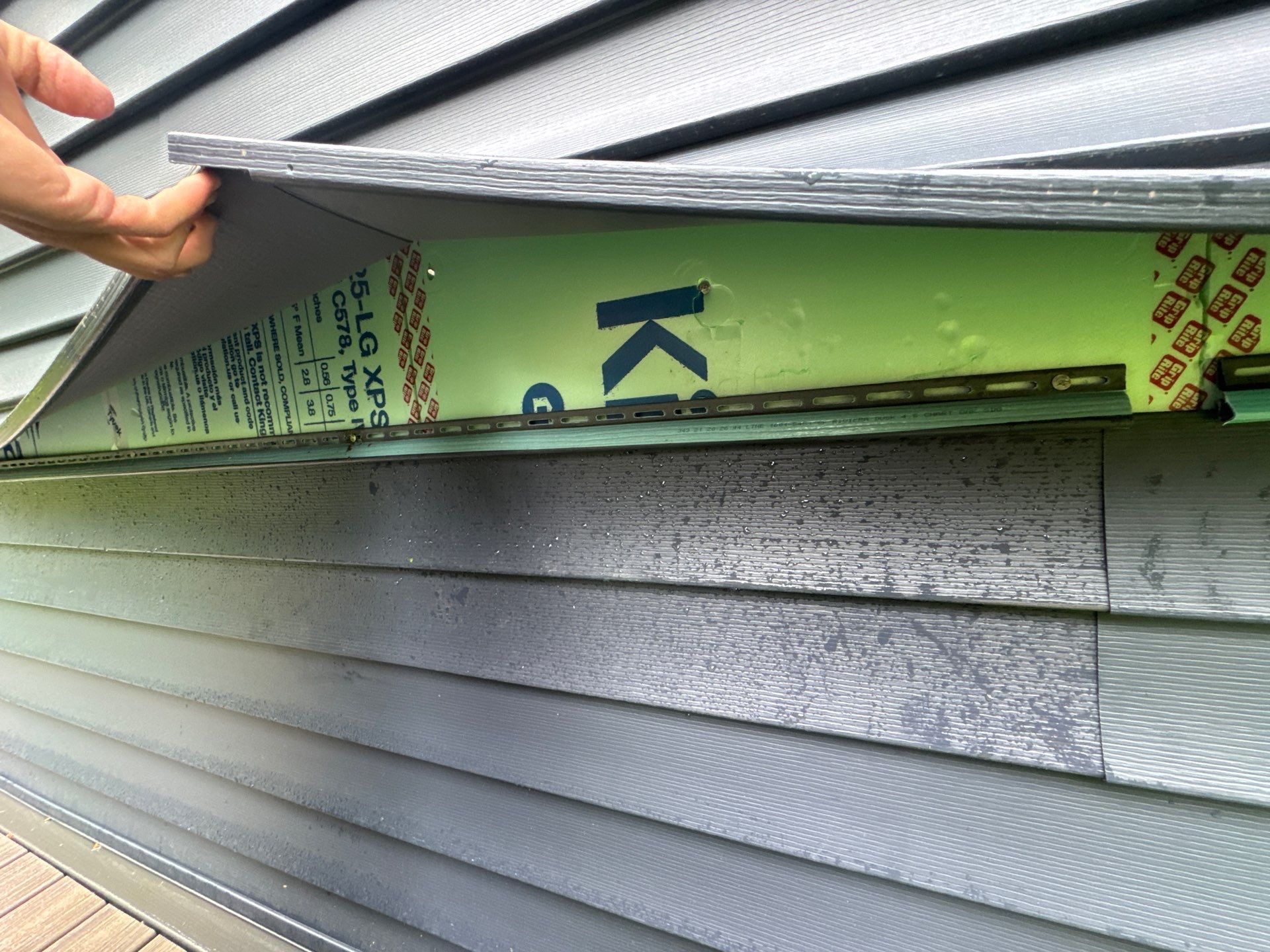 Siding Replacement using Alside Charter Oak D4.5" Riveria Dusk by 180 Contractors