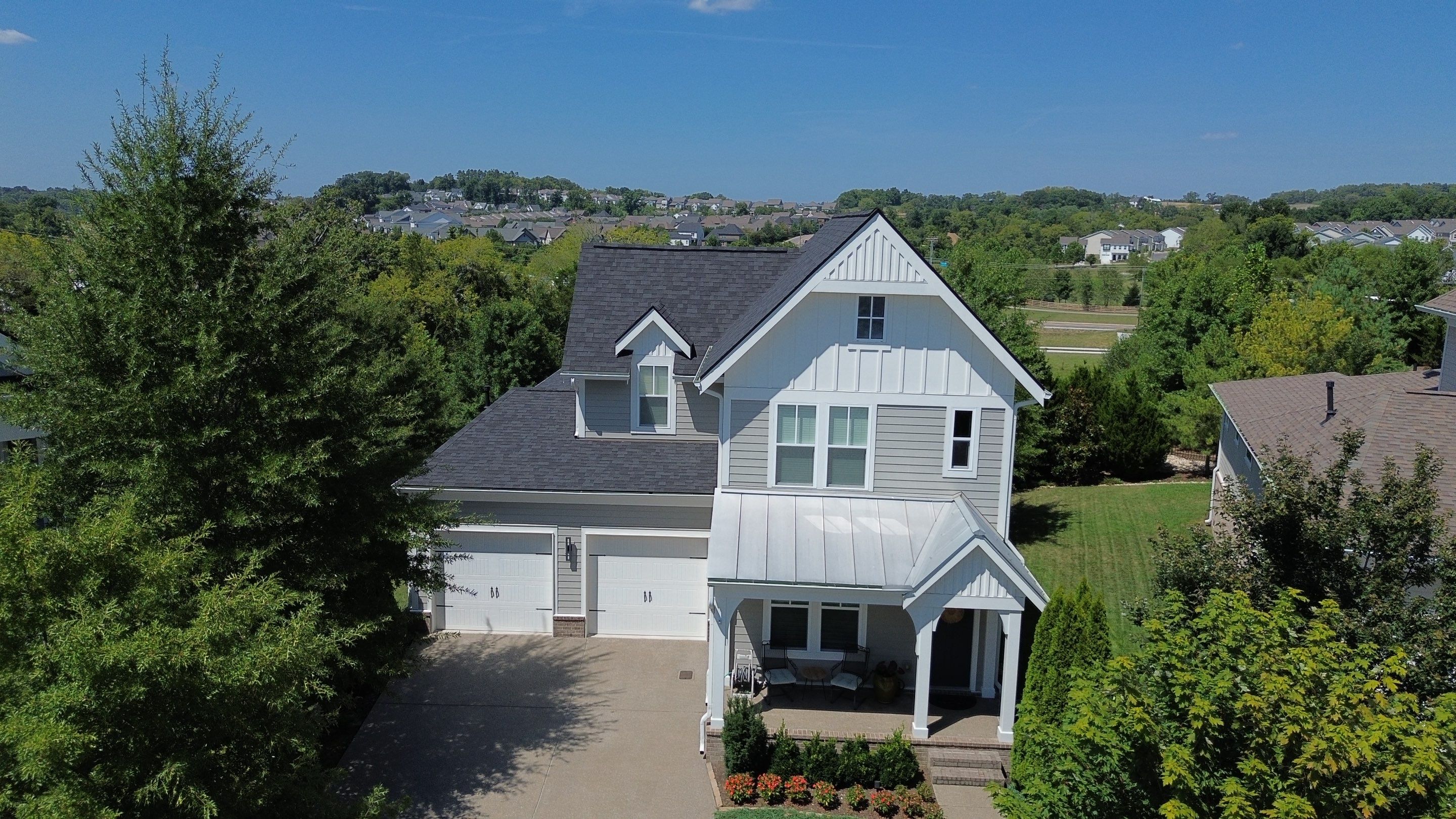 Full Roof Replacement with Malarkey Vista AR Shingles in Franklin by Shinglesmiths Roofing