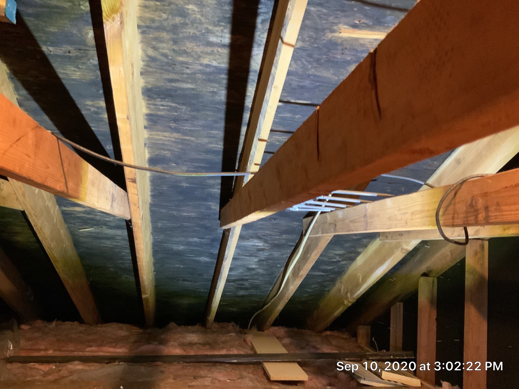 Attic Mold Remediation Job in Vernon Township, NJ by Pure Service Pro, LLC 