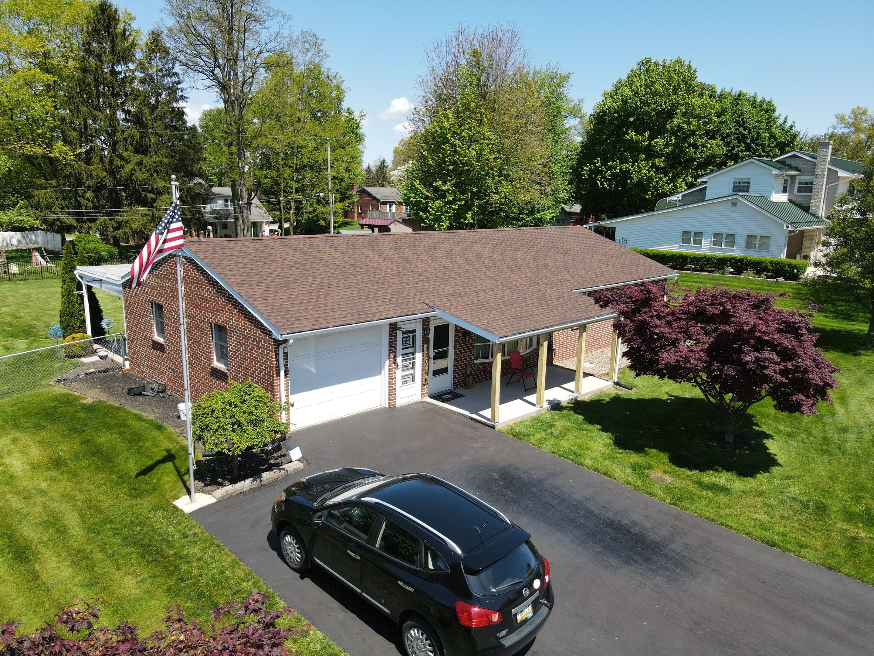 Gaf Hickory / Addition by Teflon Roofing